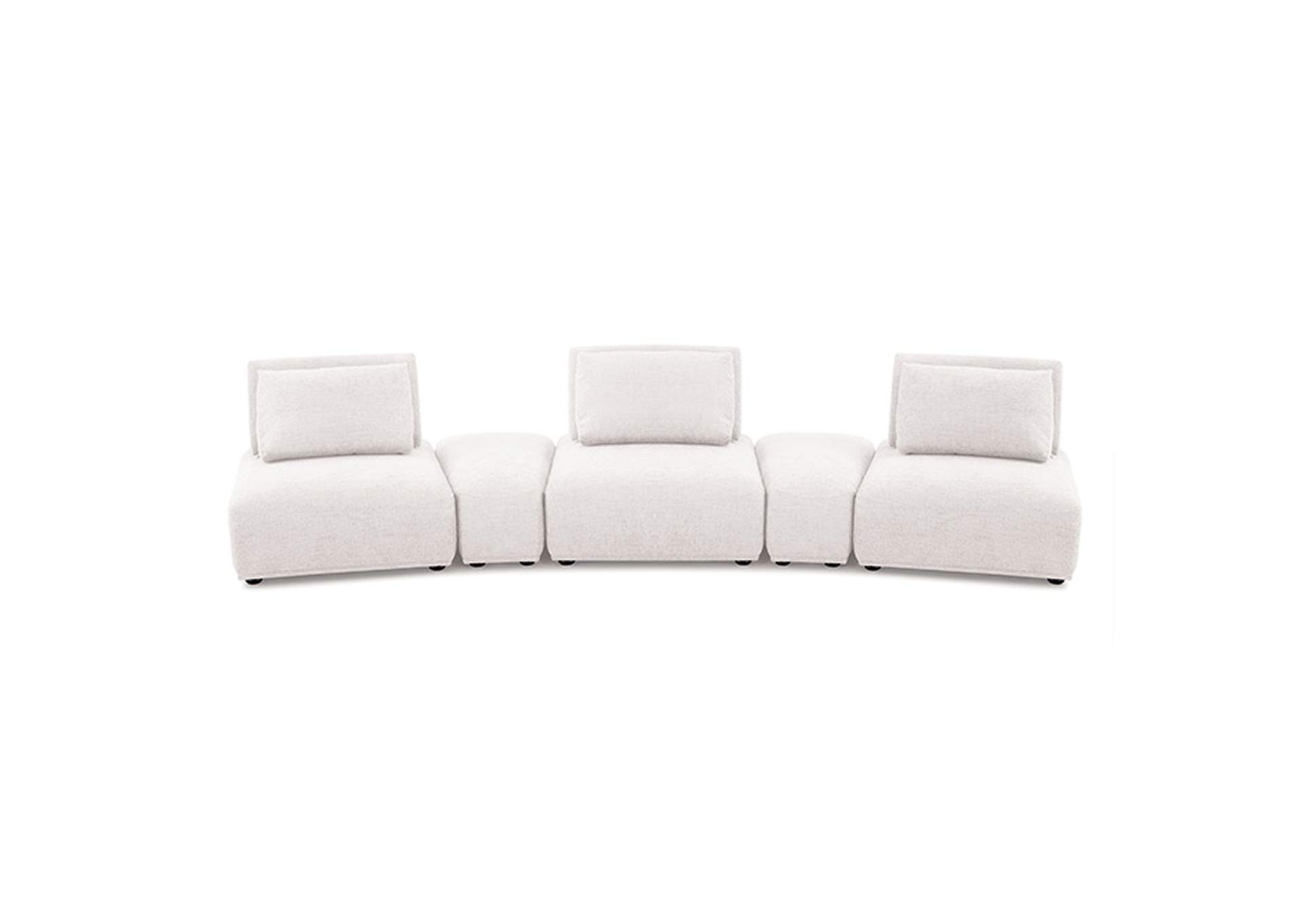 Stavanger Curved 3-Seater,Furniture of America