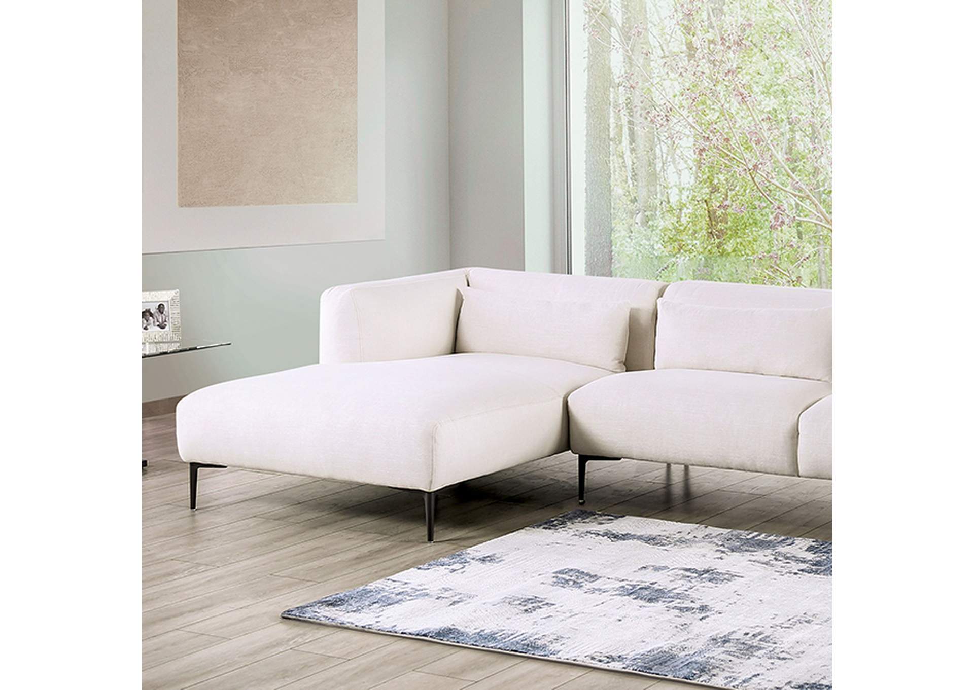 Paderborn Sectional, Left Chaise,Furniture of America