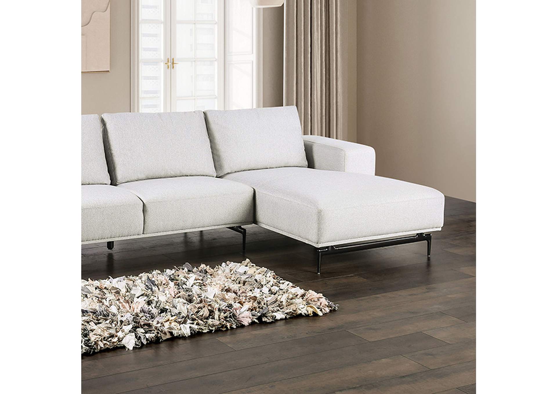 Baerum Sectional, Right Chaise,Furniture of America