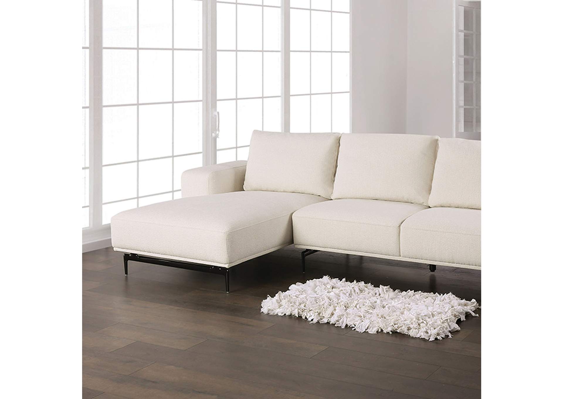 Baerum Sectional, Left Chaise,Furniture of America