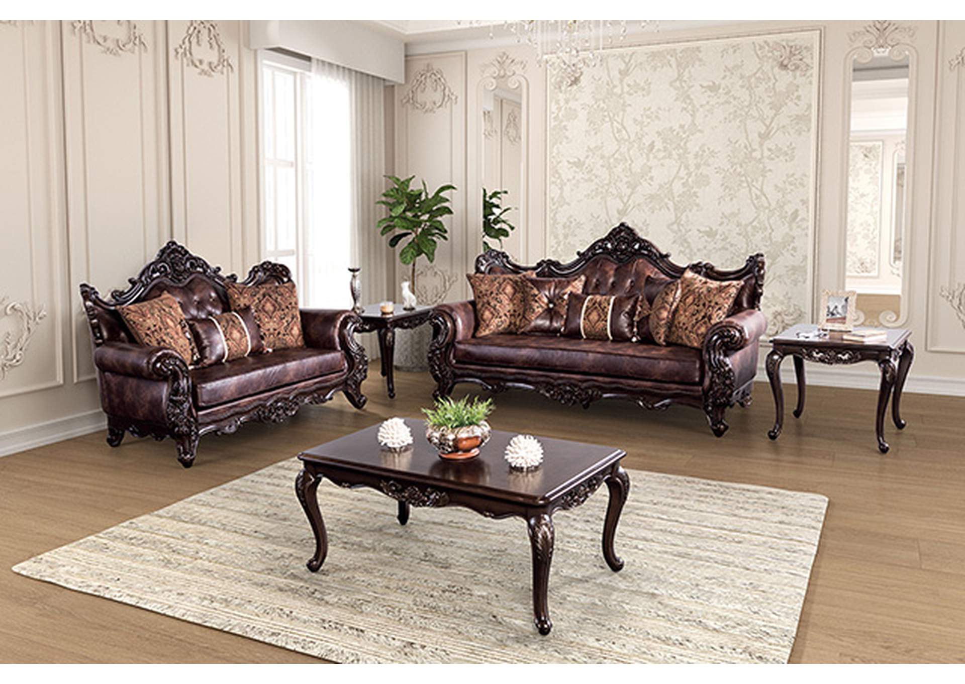 Palencia Sofa,Furniture of America
