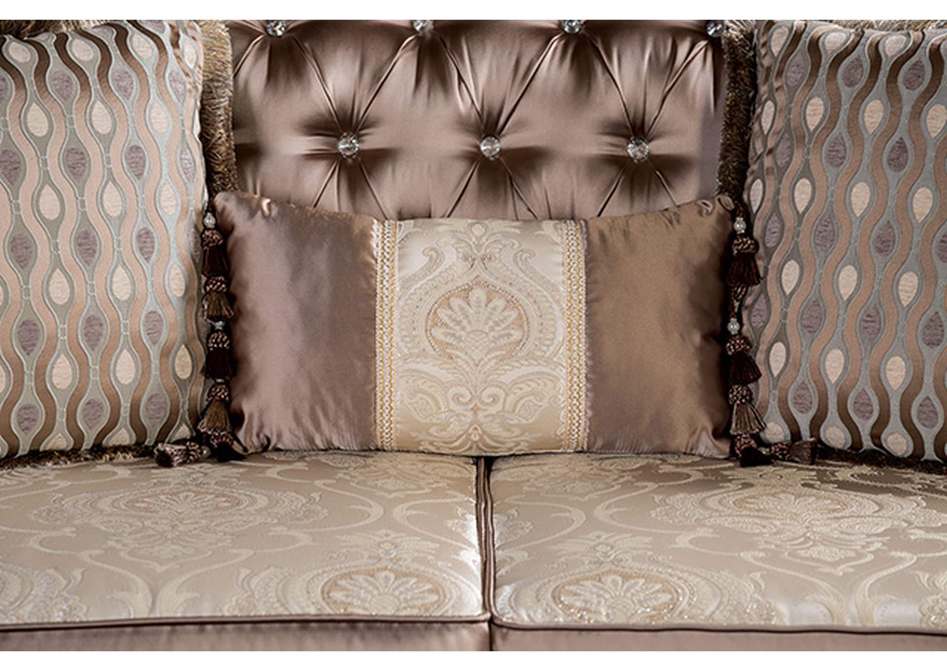 Albacete Loveseat,Furniture of America