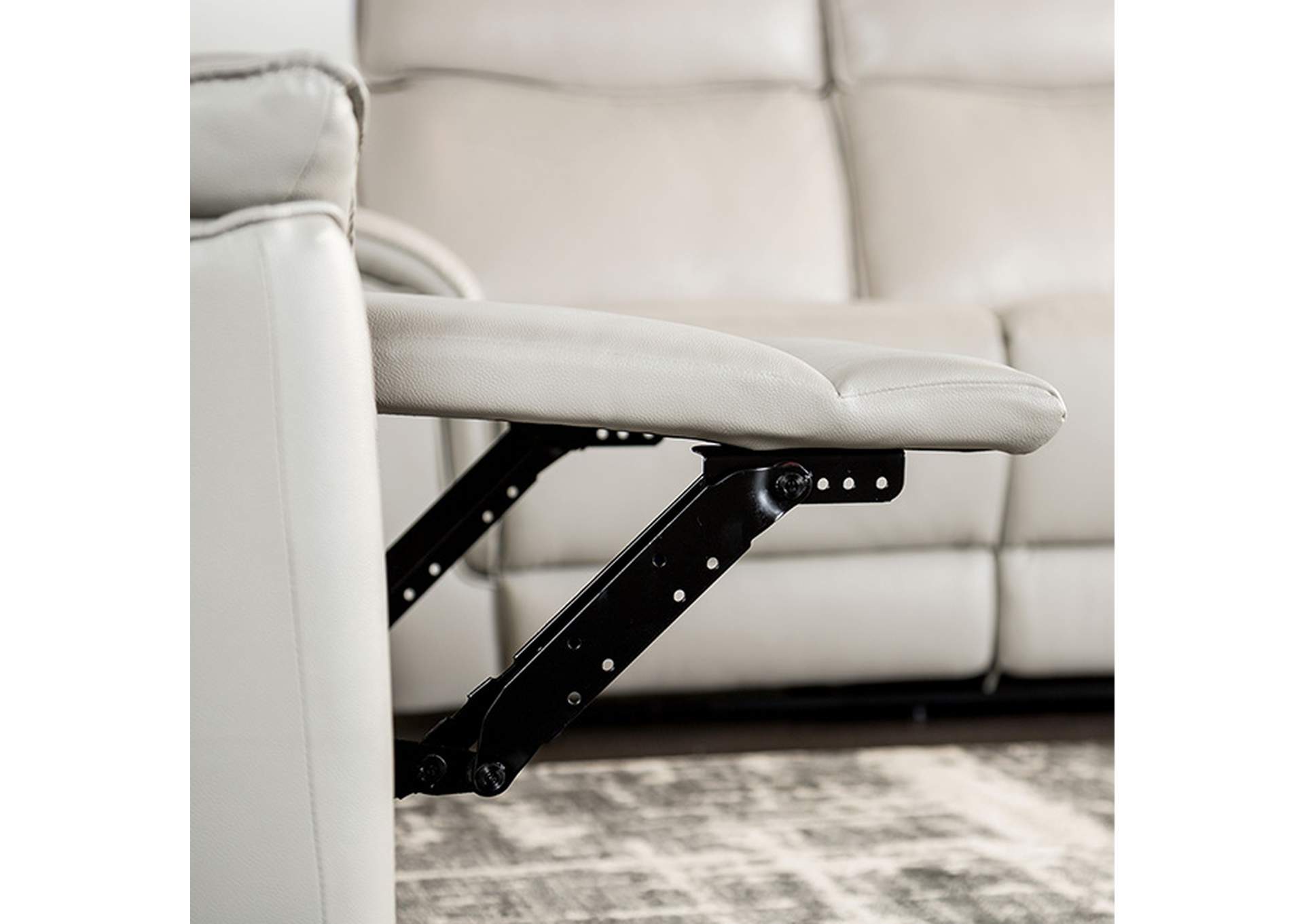 Bienne Sofa Manual Recliner,Furniture of America