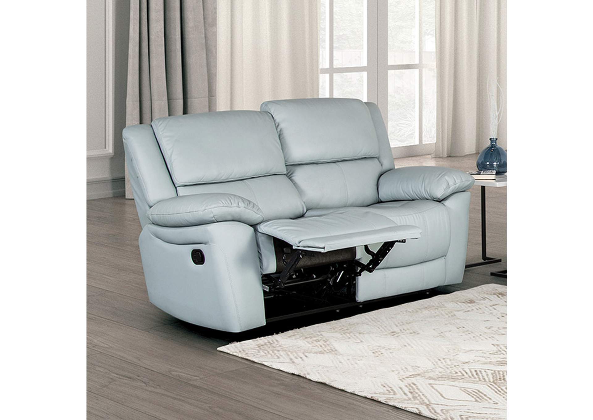 Glarus Loveseat Manual Recliner,Furniture of America