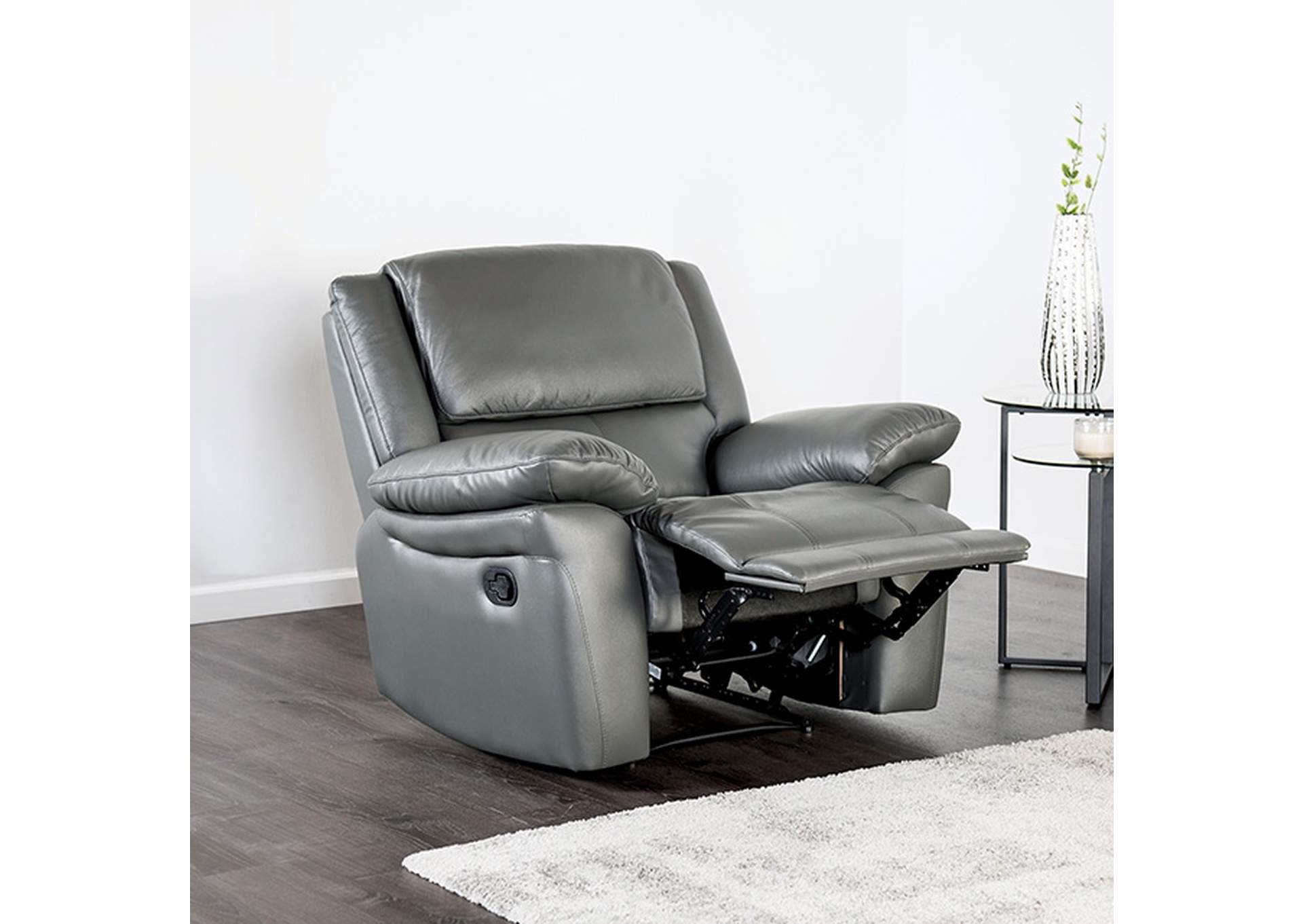 Glarus Recliner Chair,Furniture of America