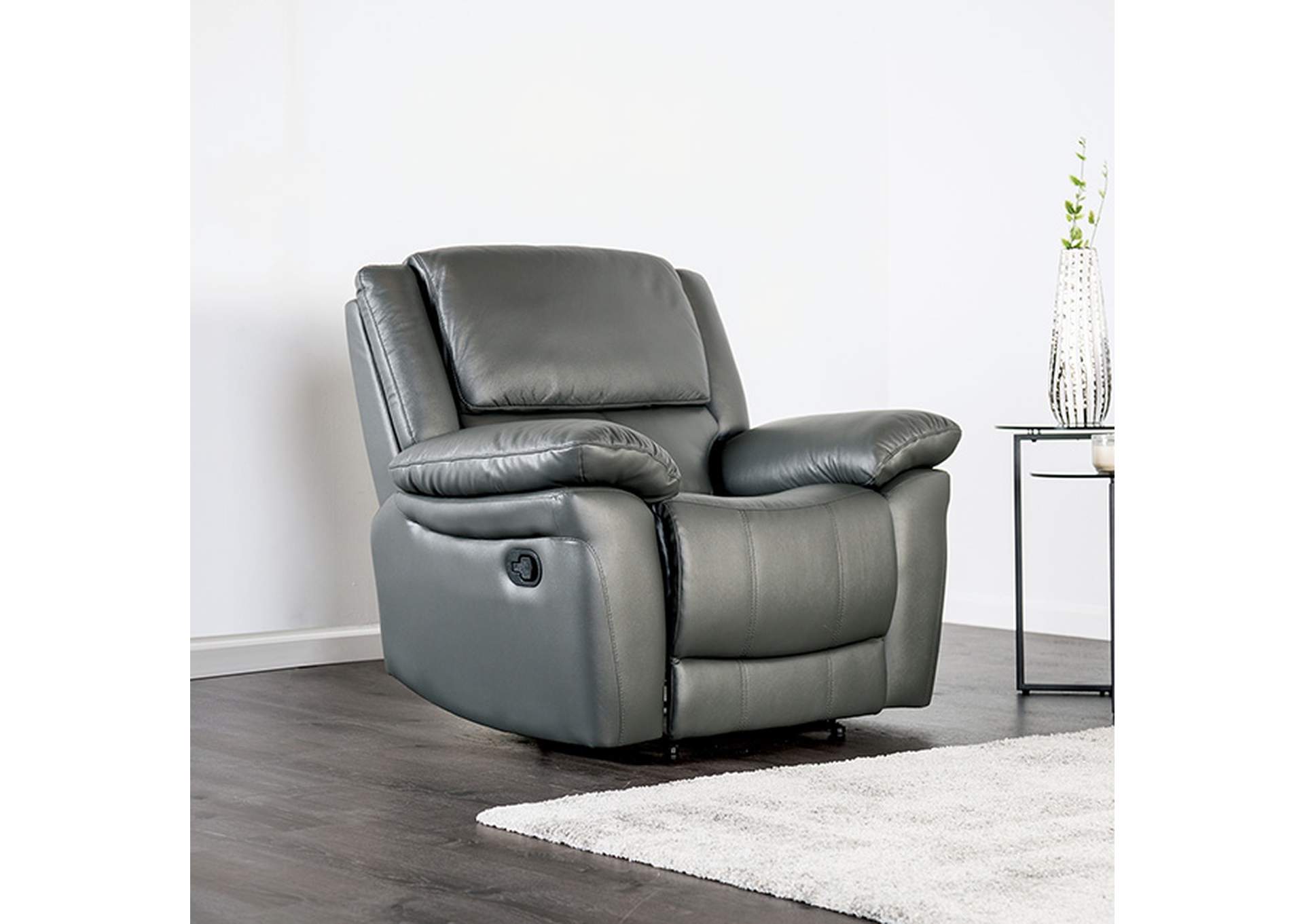 Glarus Recliner Chair,Furniture of America