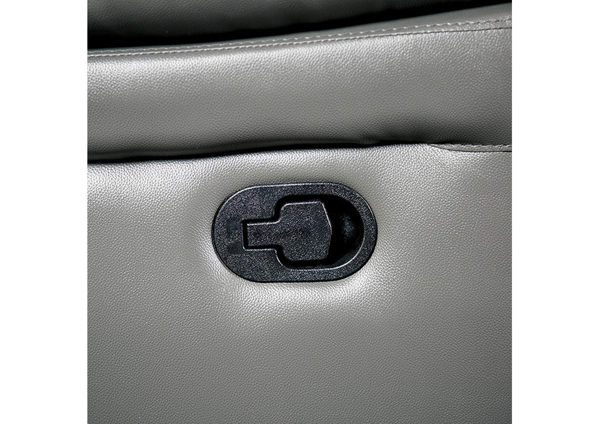 Glarus Sofa Manual Recliner,Furniture of America