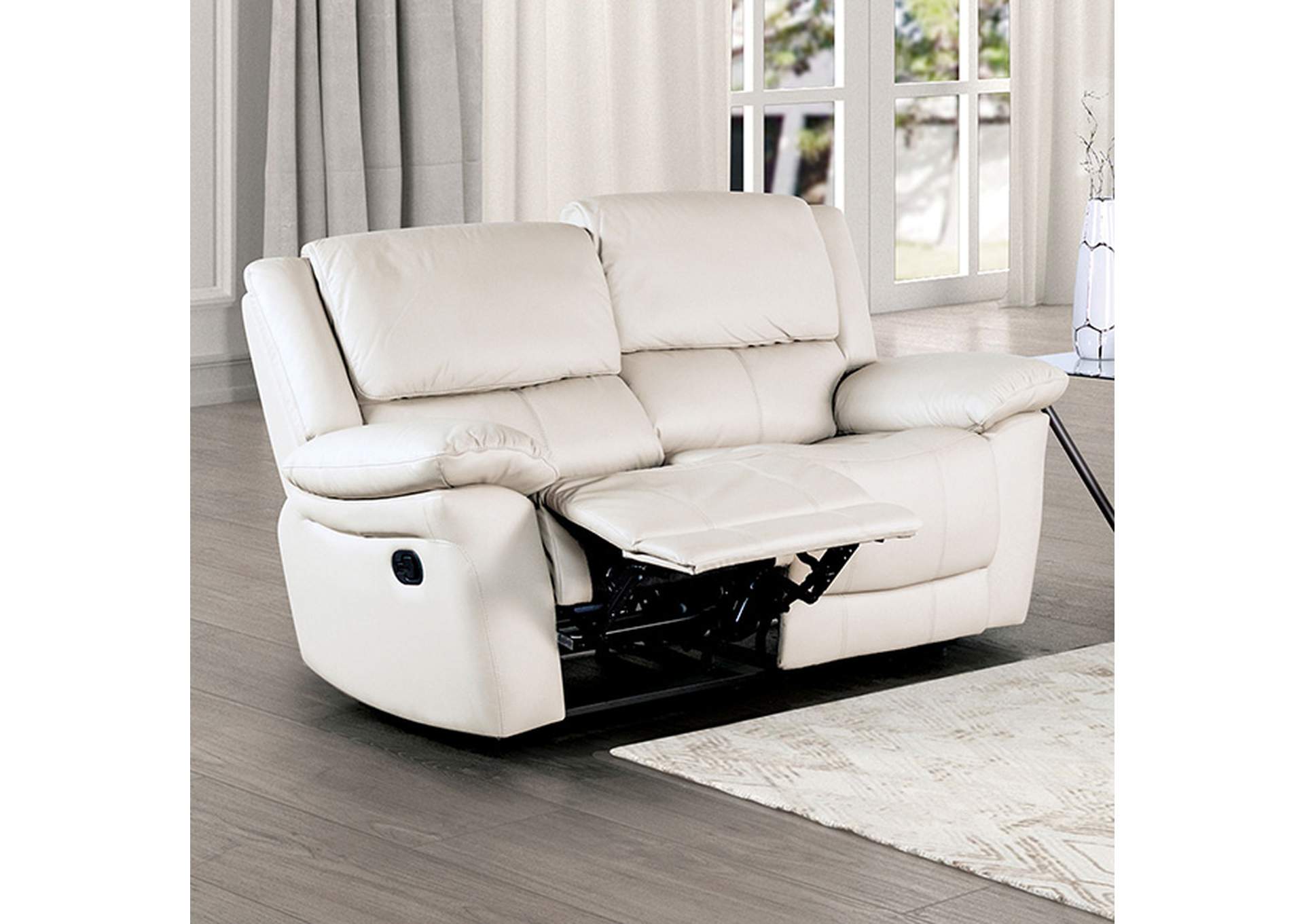 Glarus Loveseat Manual Recliner,Furniture of America