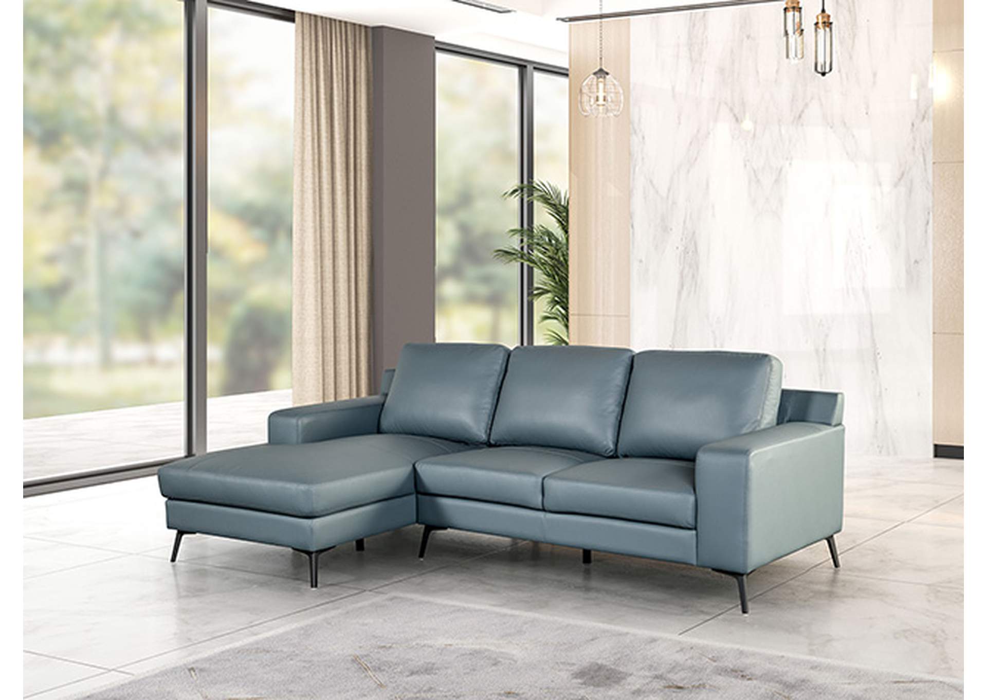 Stordal Sectional, Left Chaise,Furniture of America