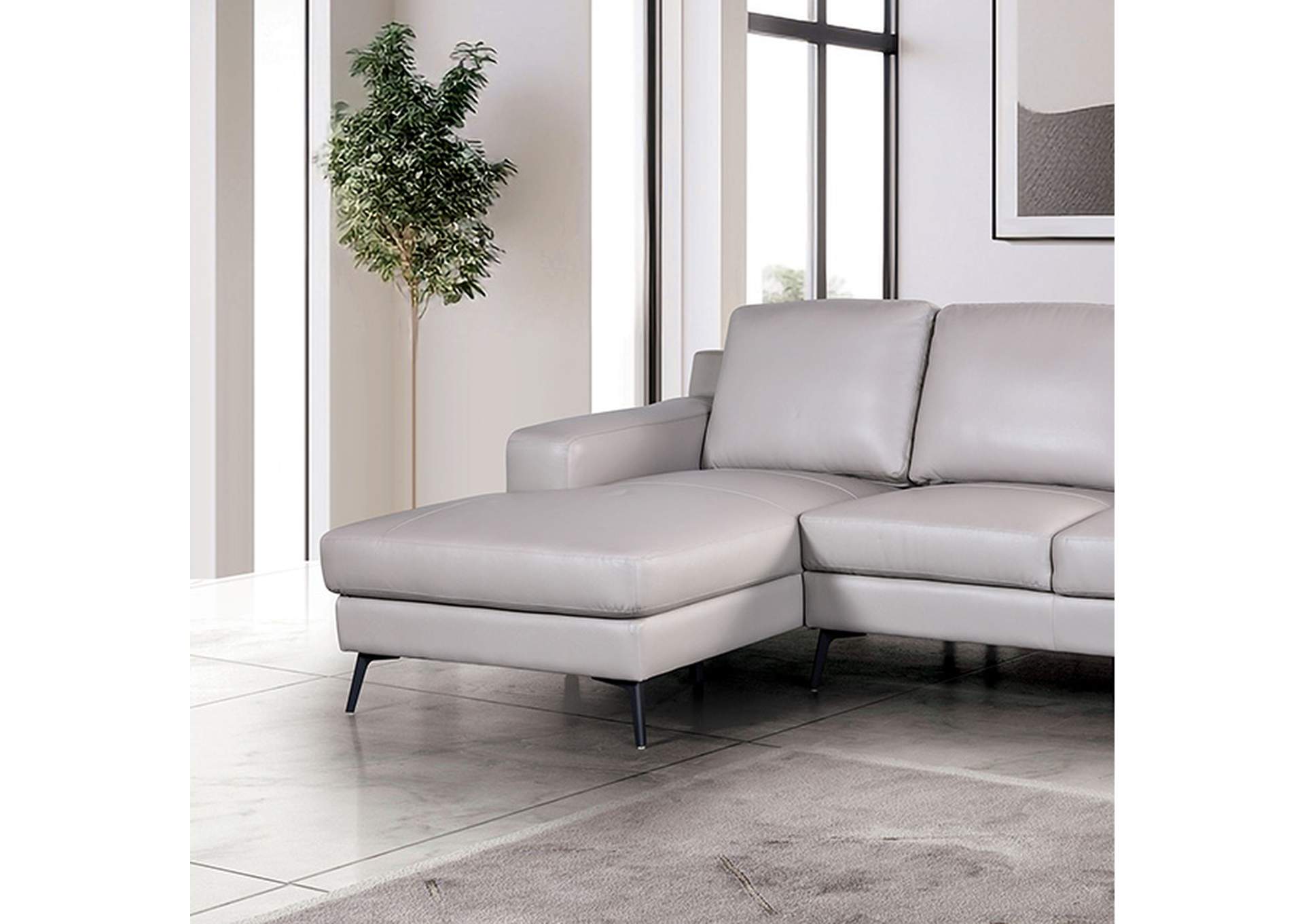 Stordal Sectional, Left Chaise,Furniture of America