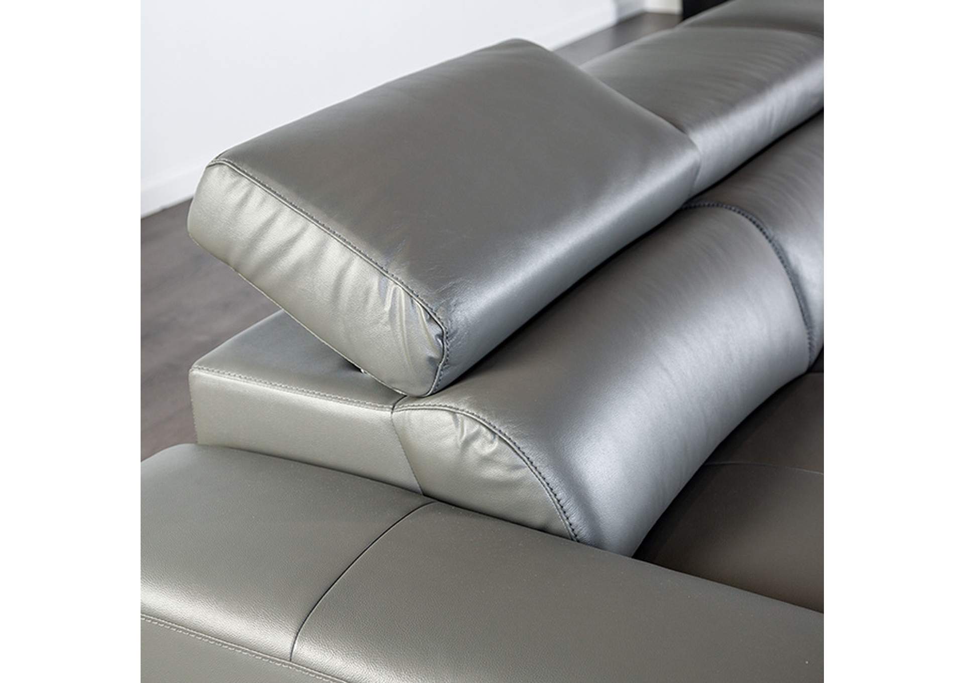 Vadso Sectional, Right Chaise,Furniture of America