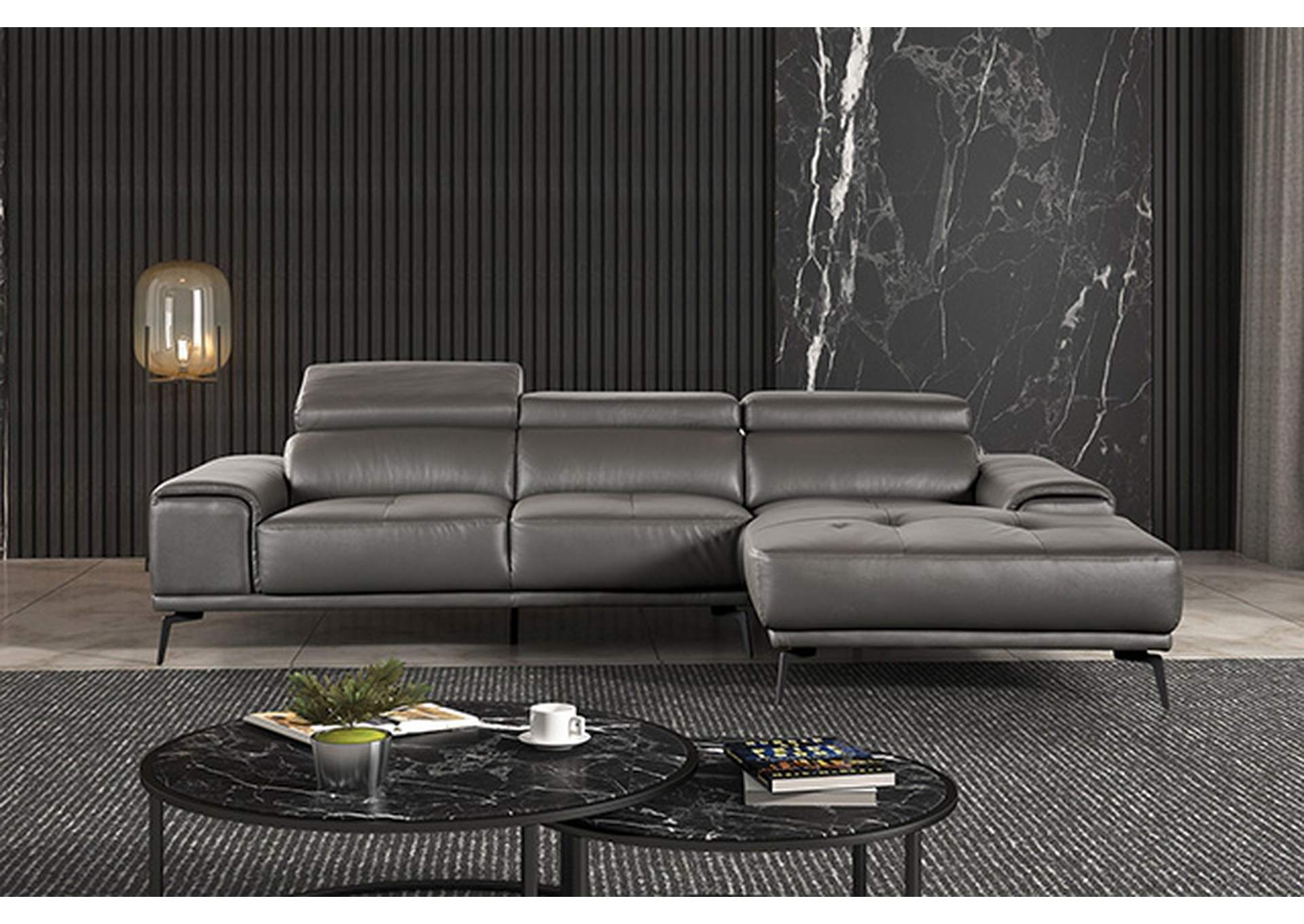 Vadso Sectional, Right Chaise,Furniture of America