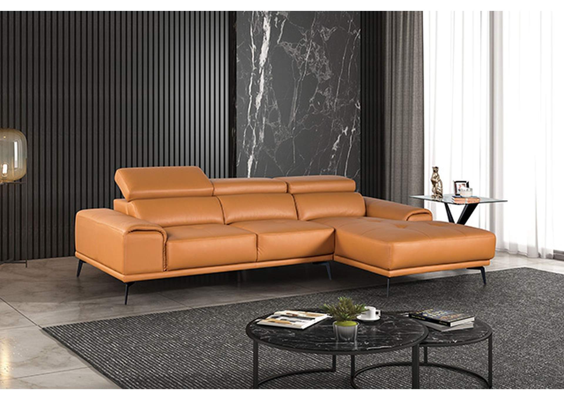 Vadso Sectional, Right Chaise,Furniture of America