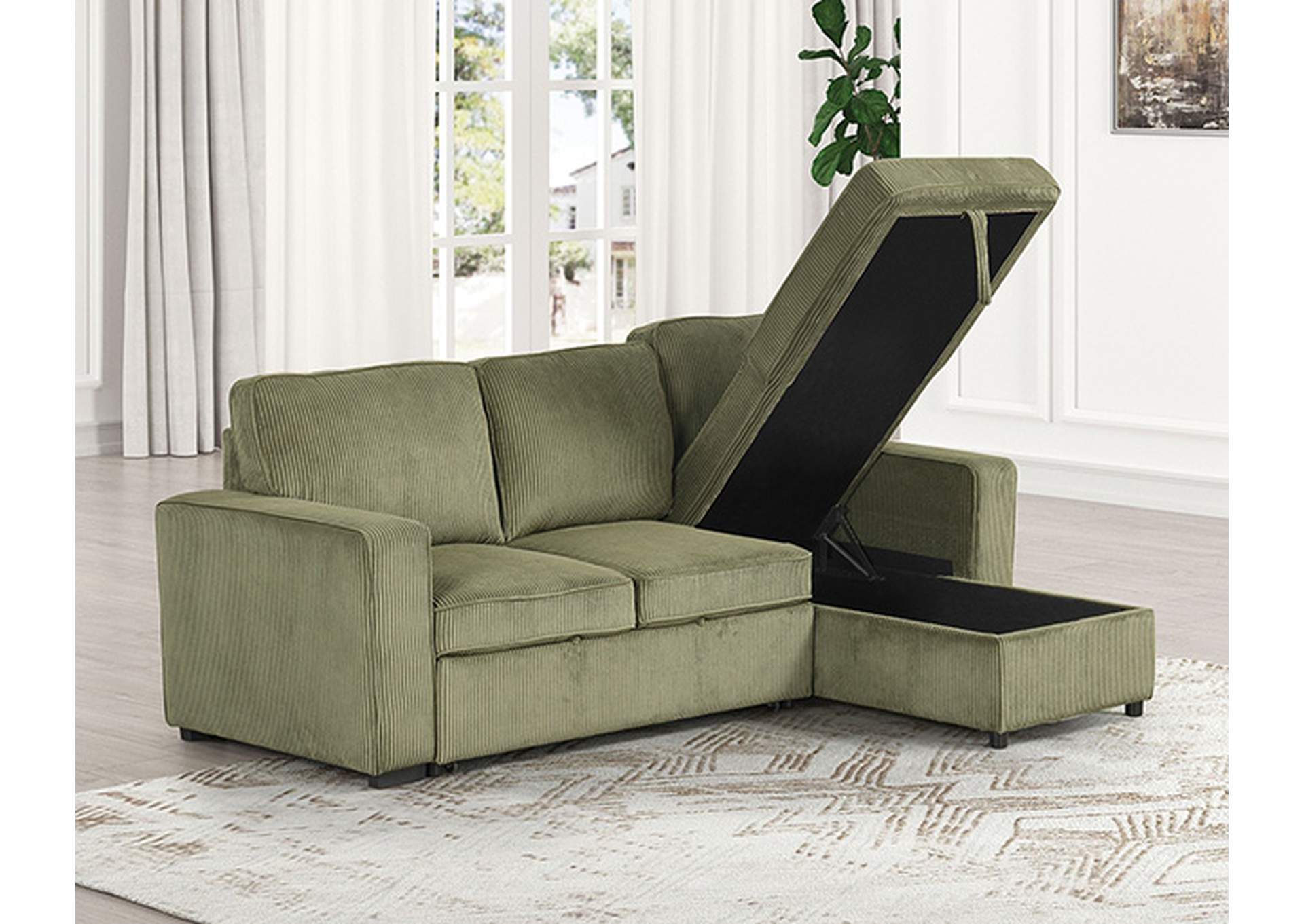 Yves Sectional,Furniture of America