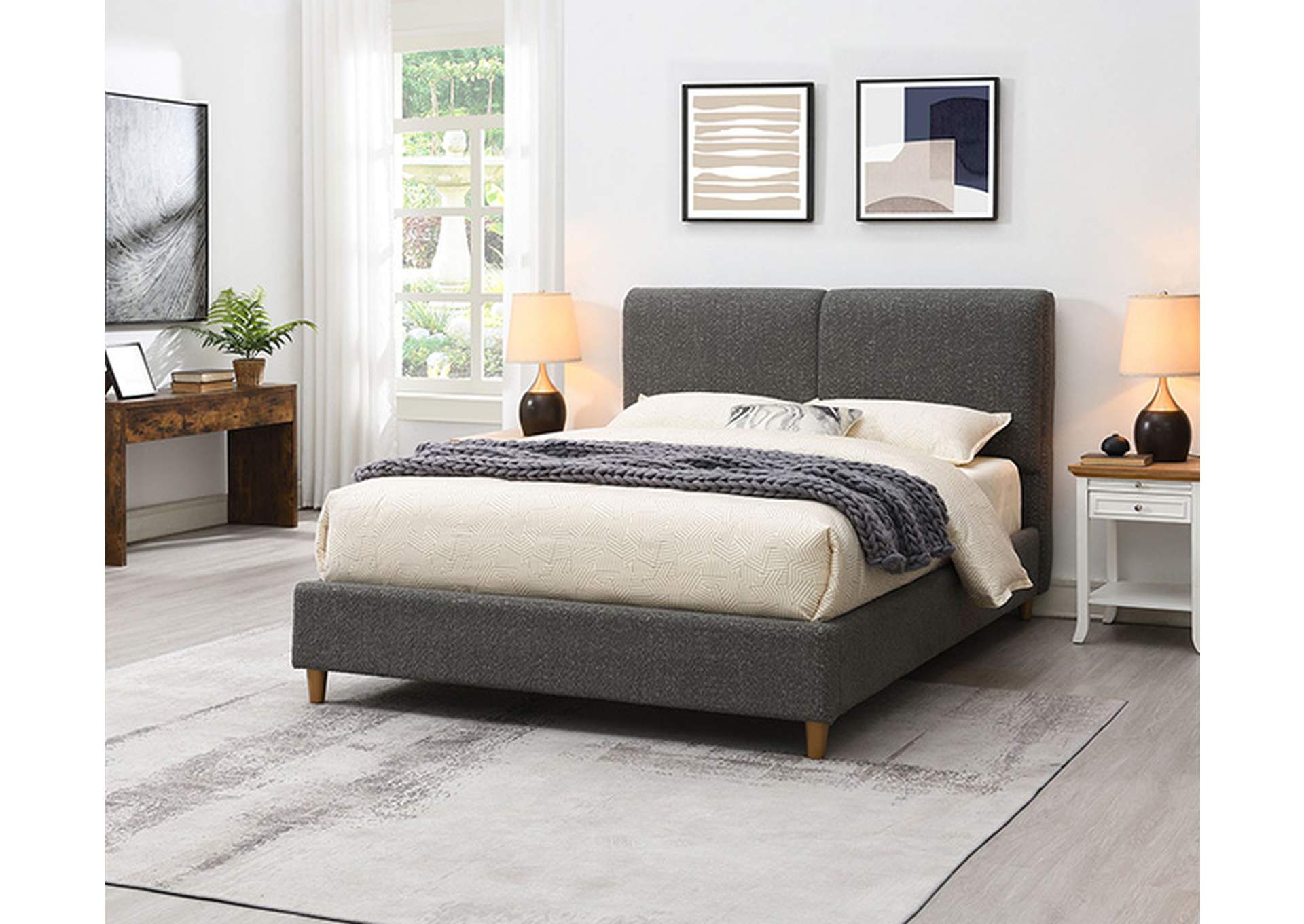 Stavern E.King Bed,Furniture of America