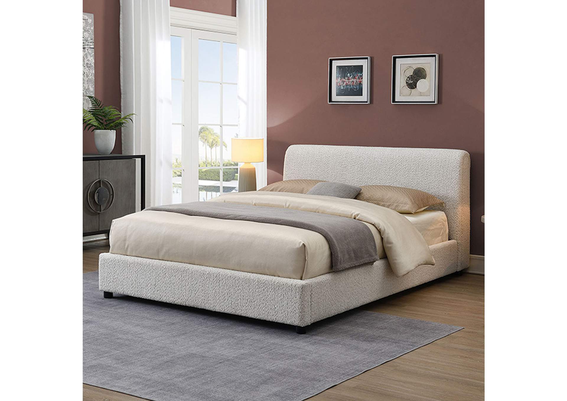 Vertham E.King Bed,Furniture of America