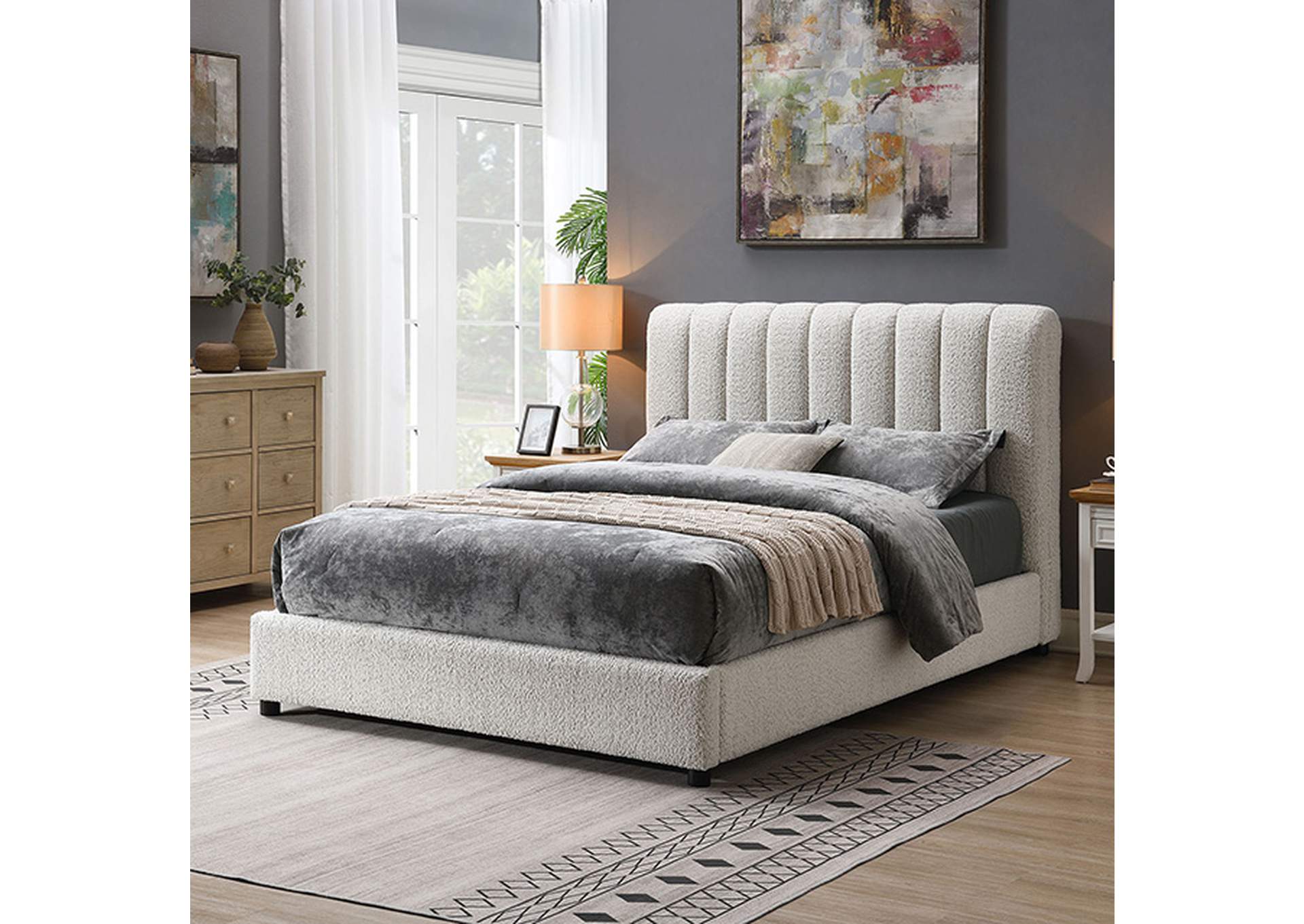 Traverso E.King Bed,Furniture of America