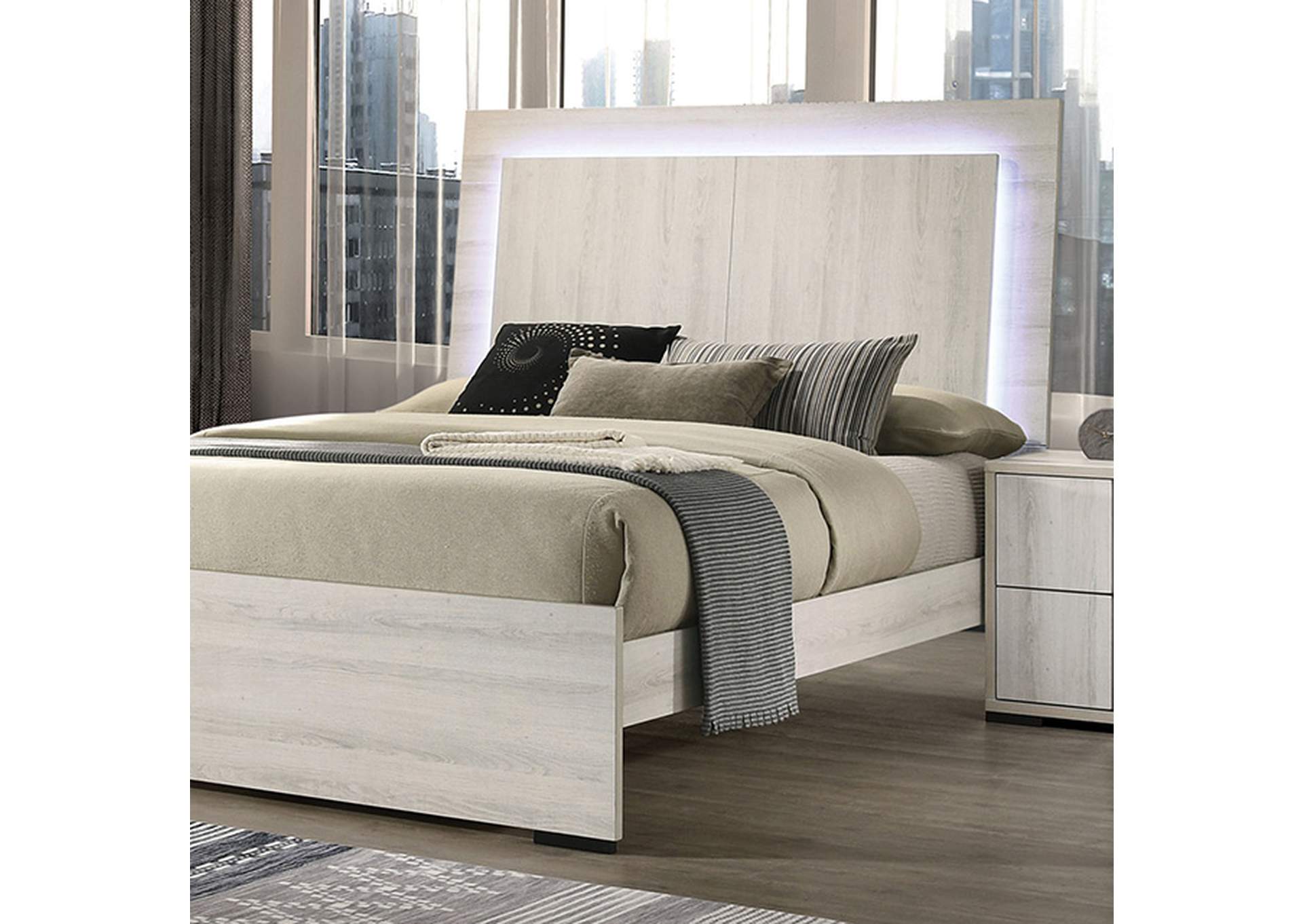 Horten E.King Bed,Furniture of America