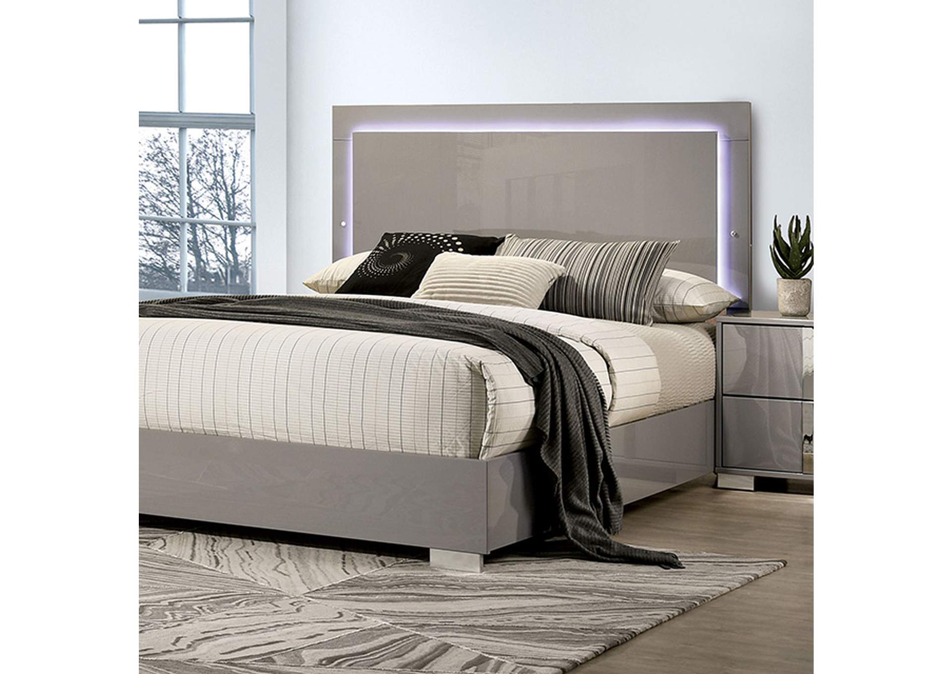Sinistra Bed,Furniture of America