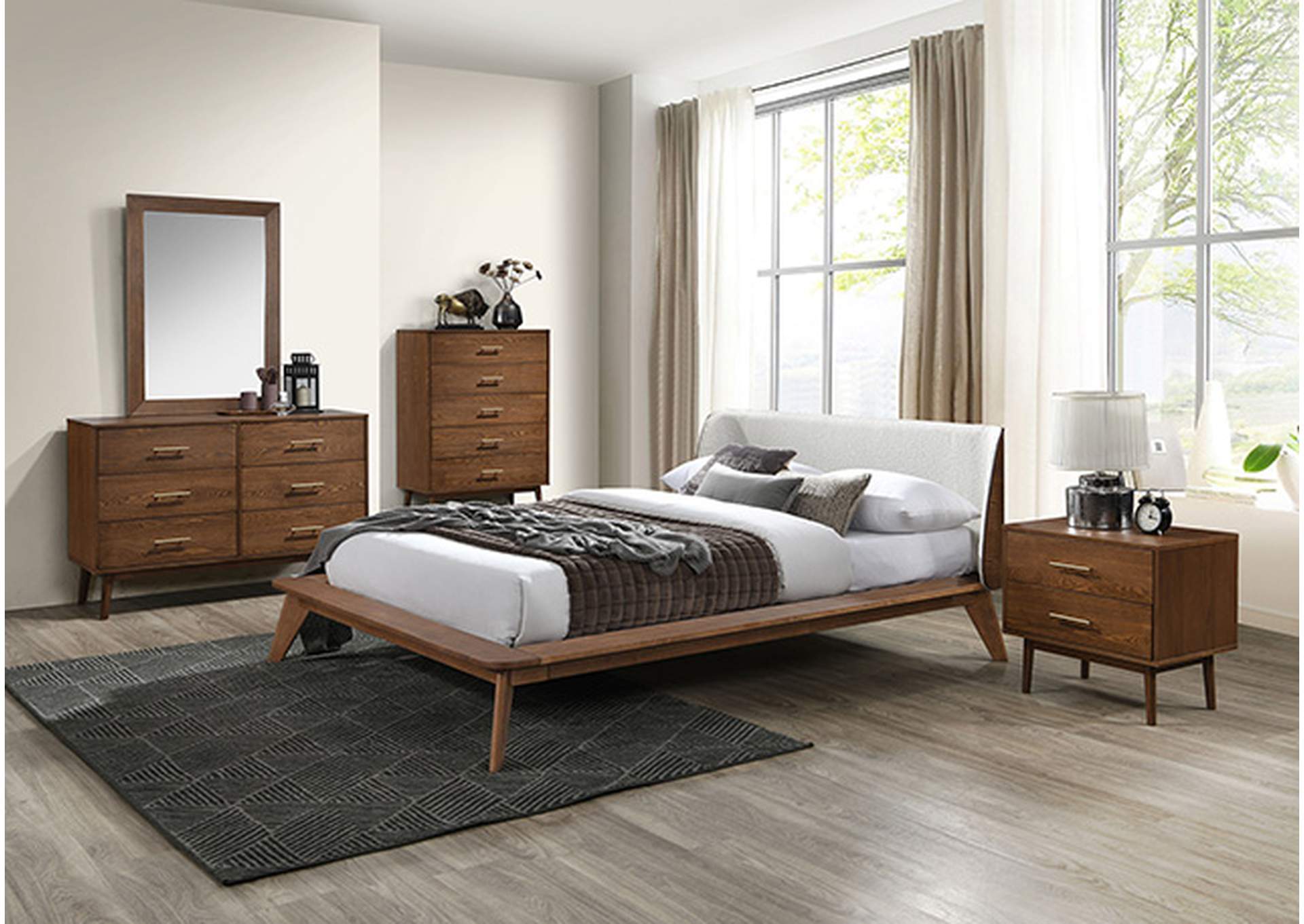 Lenzburg E.King Bed,Furniture of America