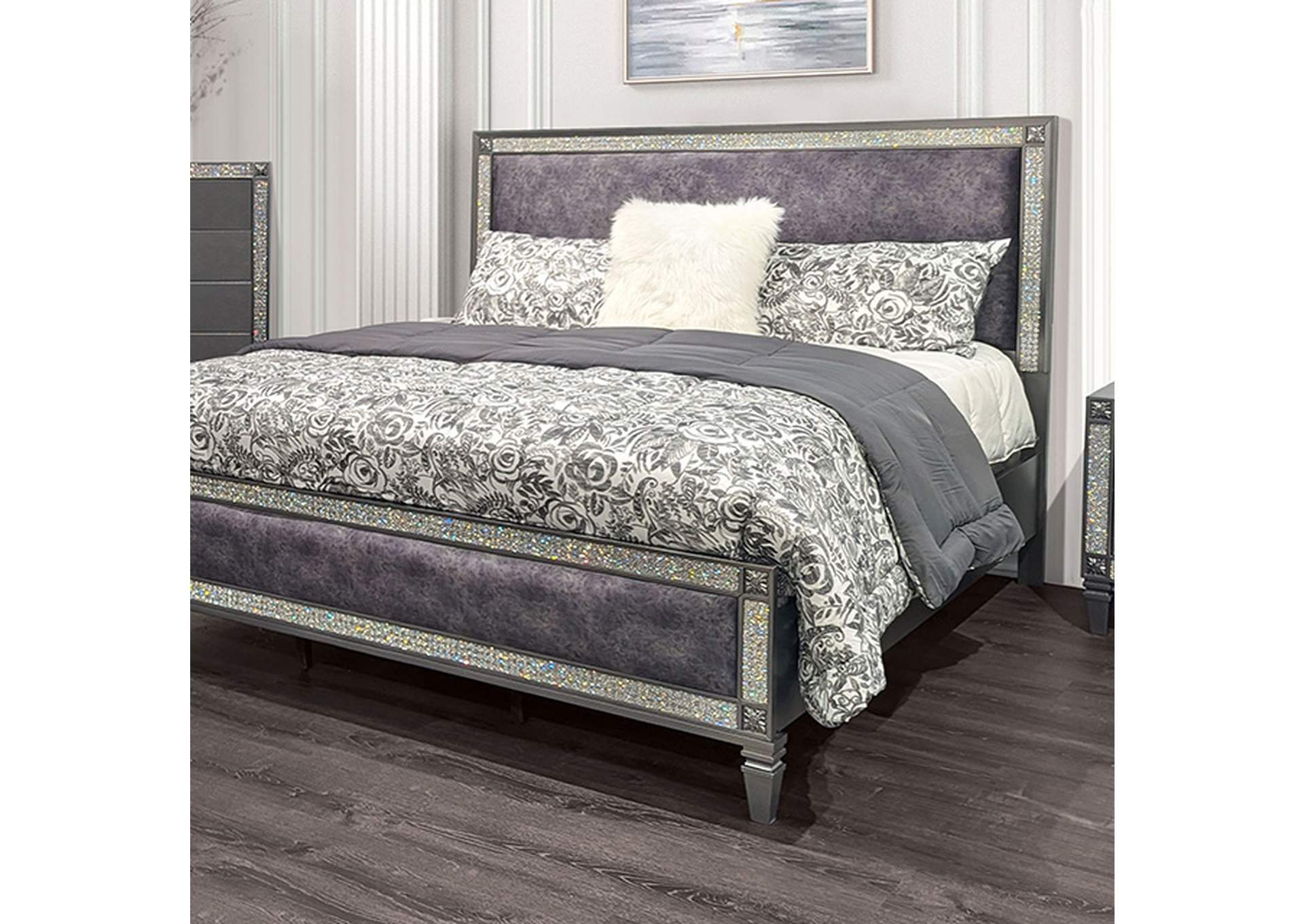 Lyanne E.King Bed,Furniture of America