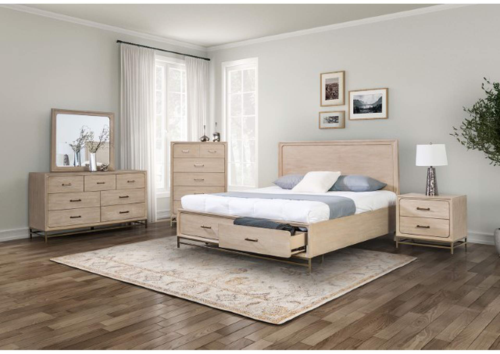 Sandnes Queen Bed,Furniture of America