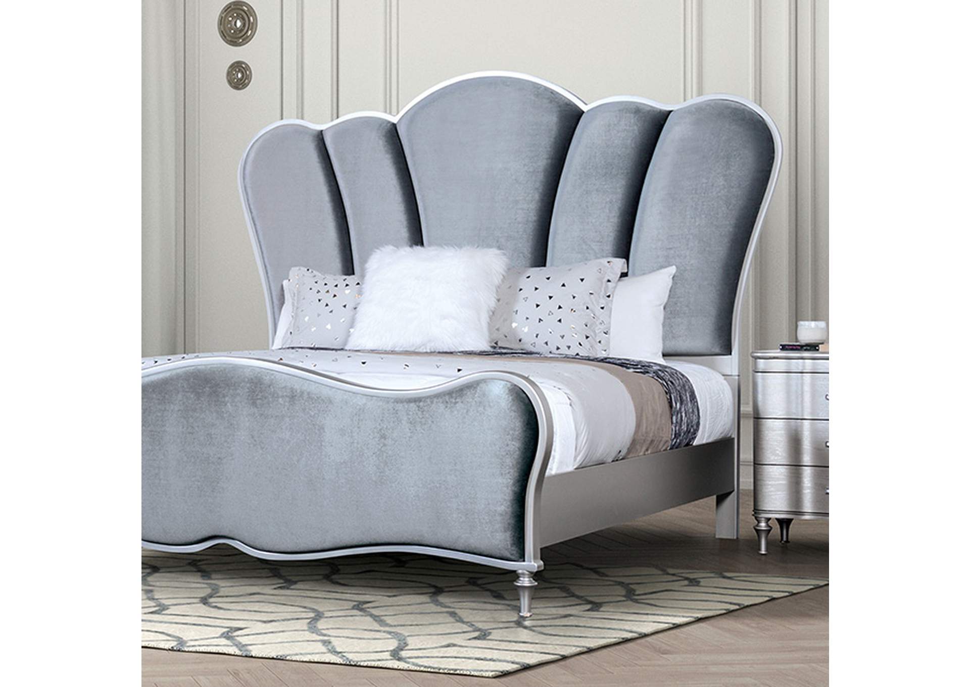 Melodi Parc E.King Bed,Furniture of America