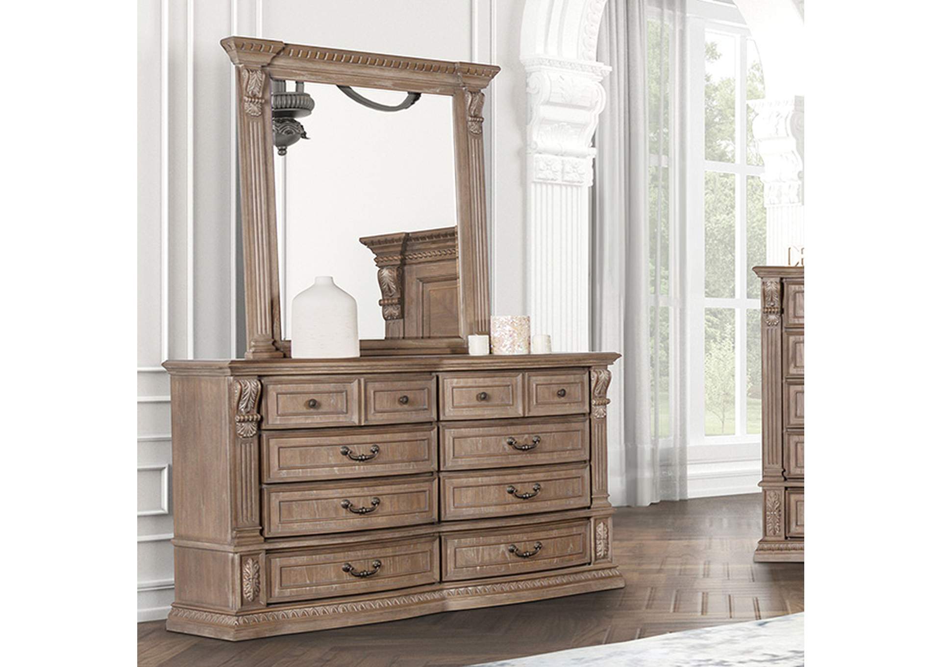 Seven Oaks Dresser,Furniture of America