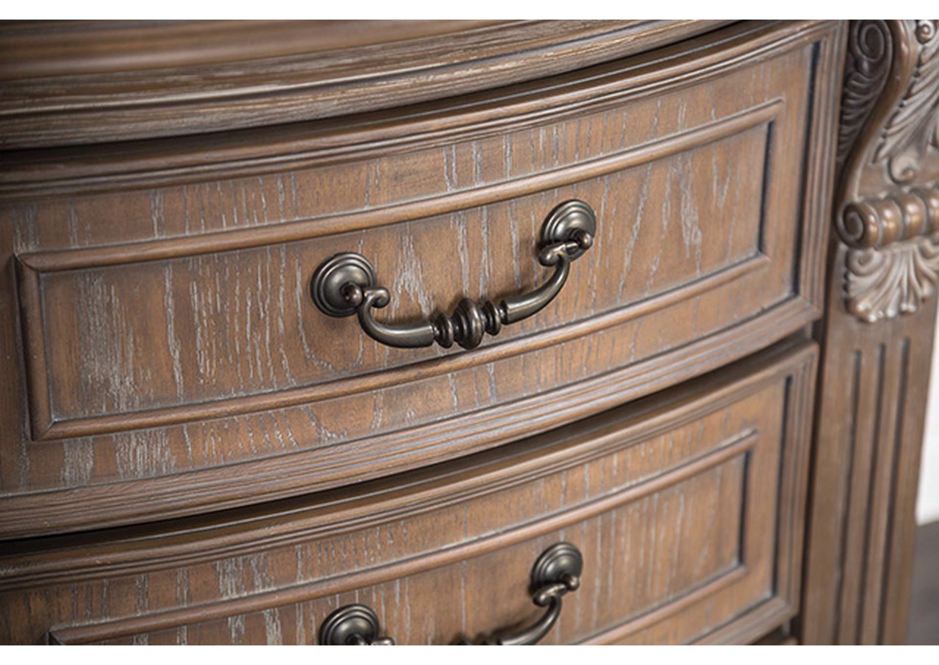 Seven Oaks Night Stand,Furniture of America