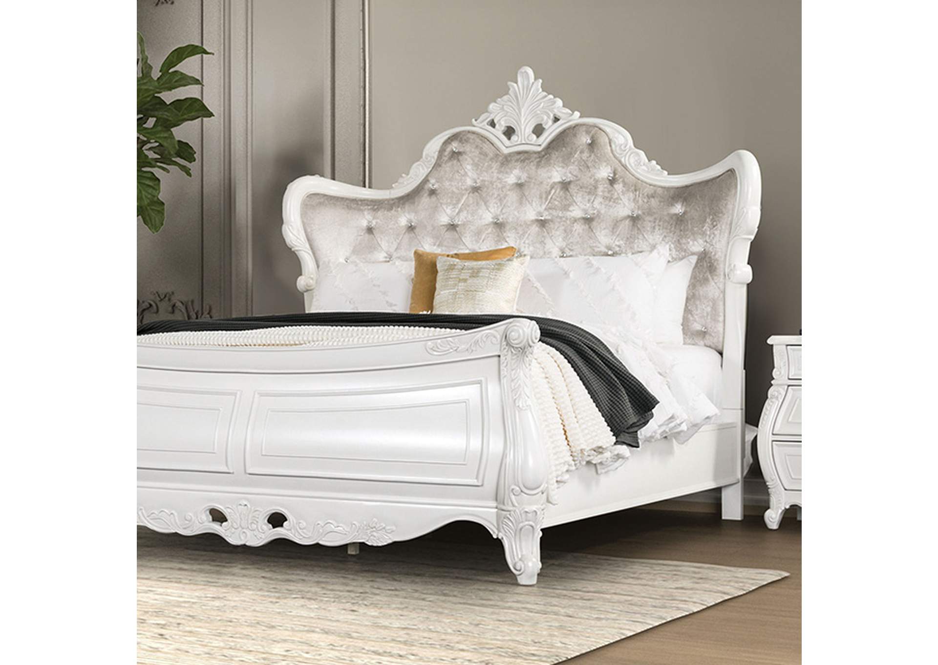 Valentini Bed,Furniture of America