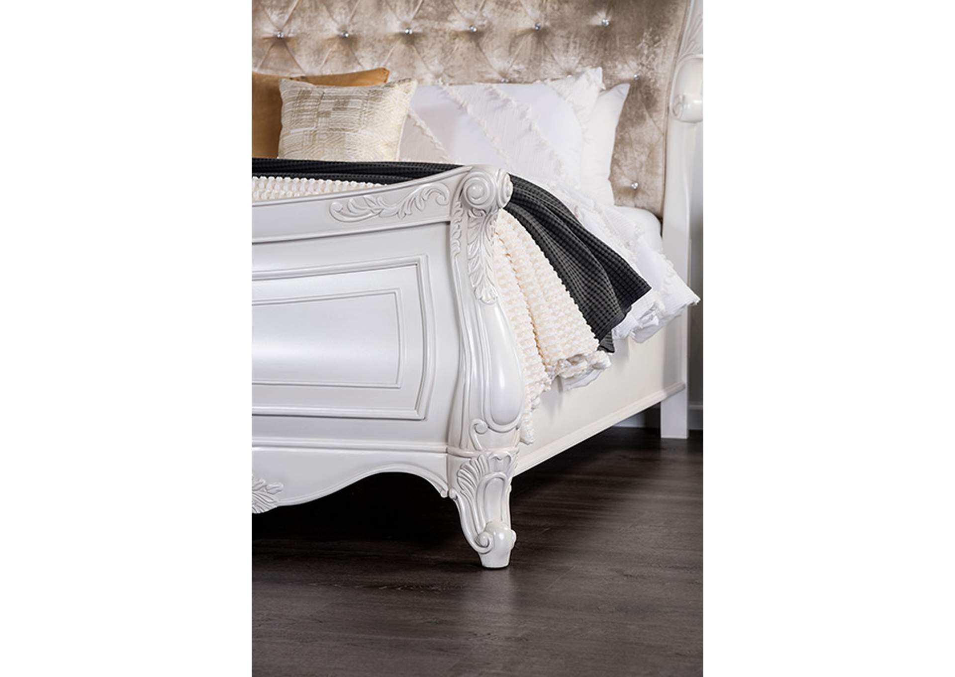 Valentini Bed,Furniture of America