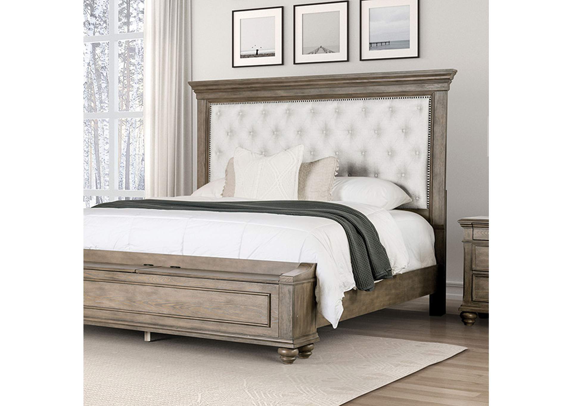 Philomath Bed,Furniture of America