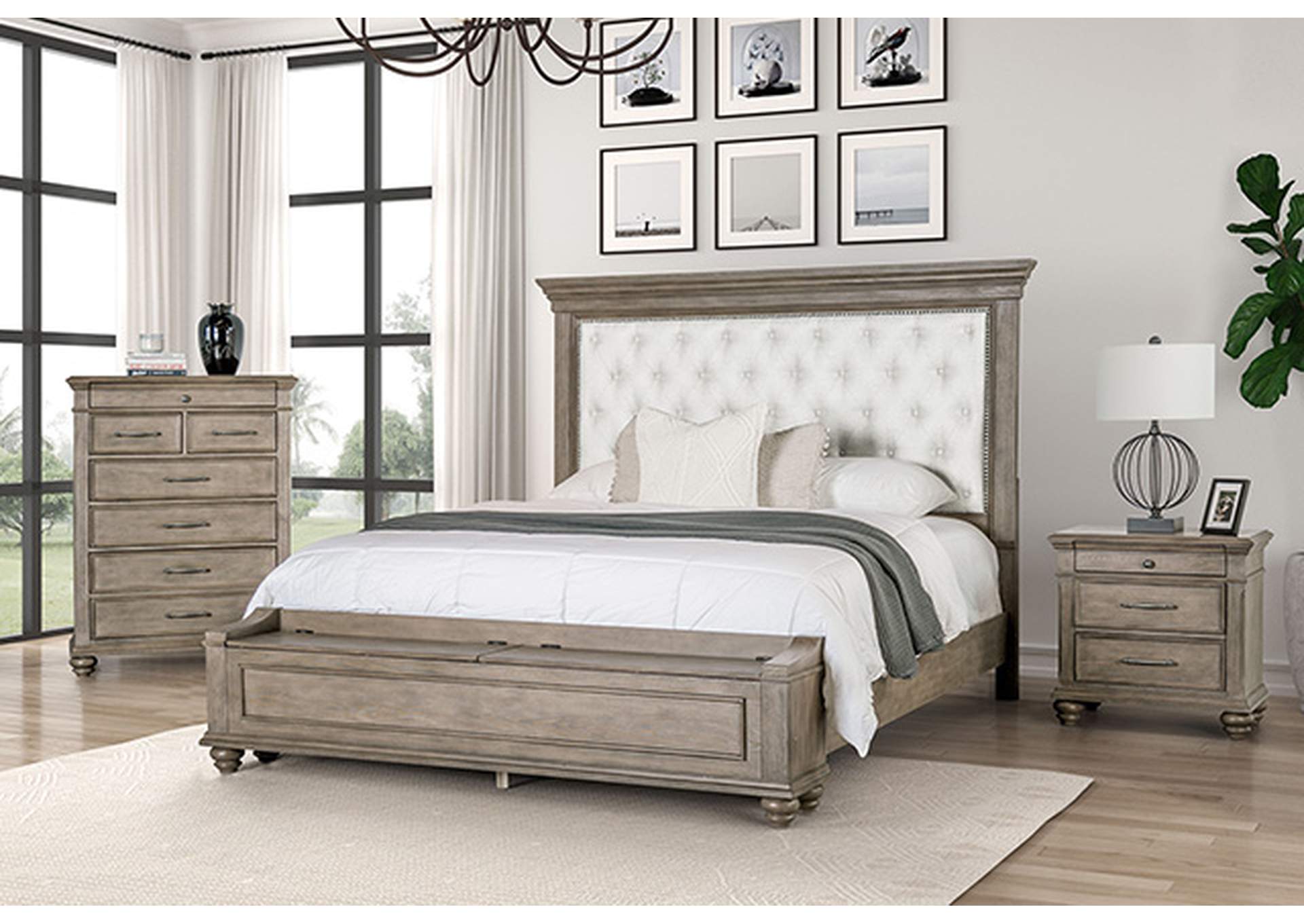 Philomath Bed,Furniture of America