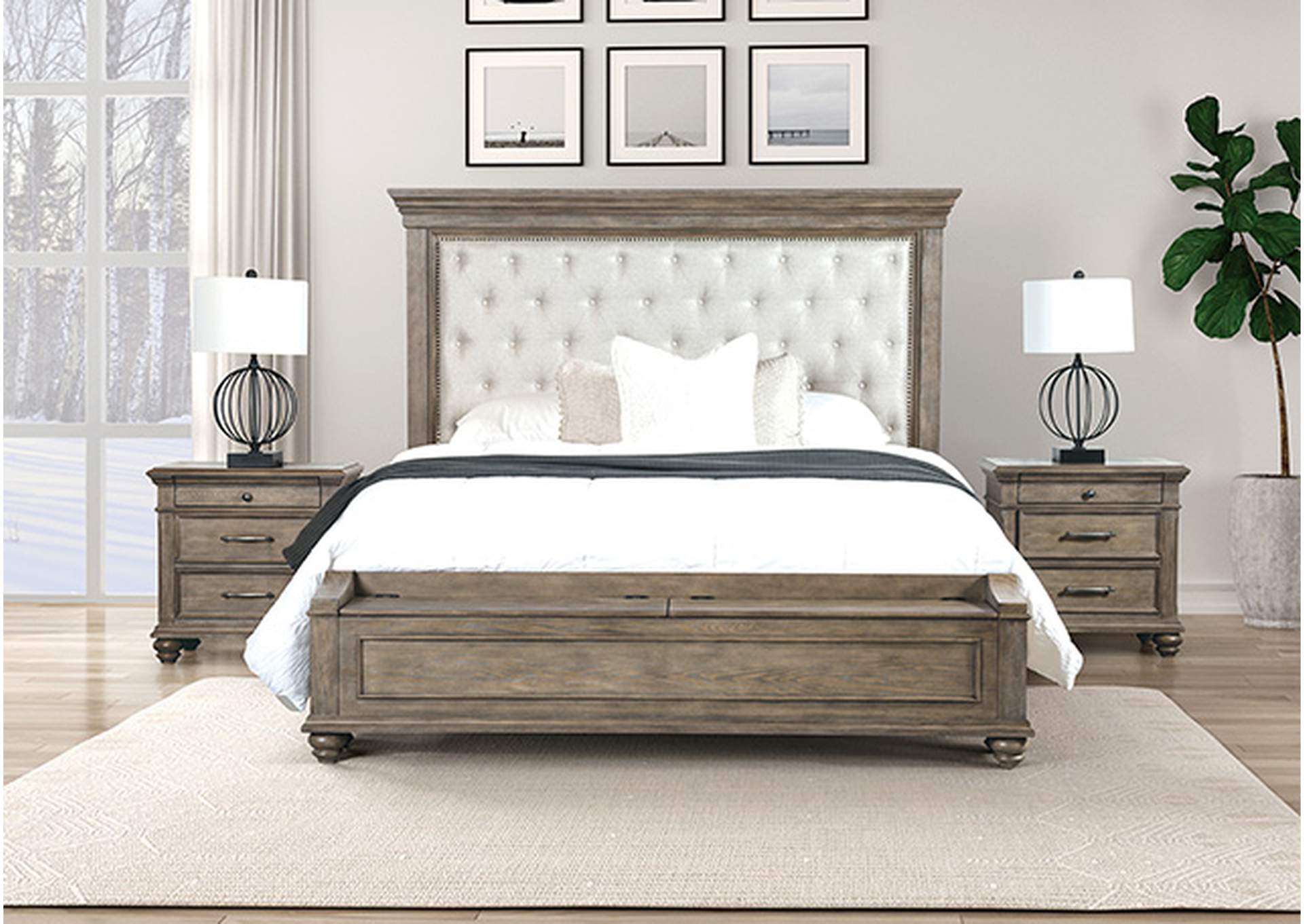 Philomath Bed,Furniture of America