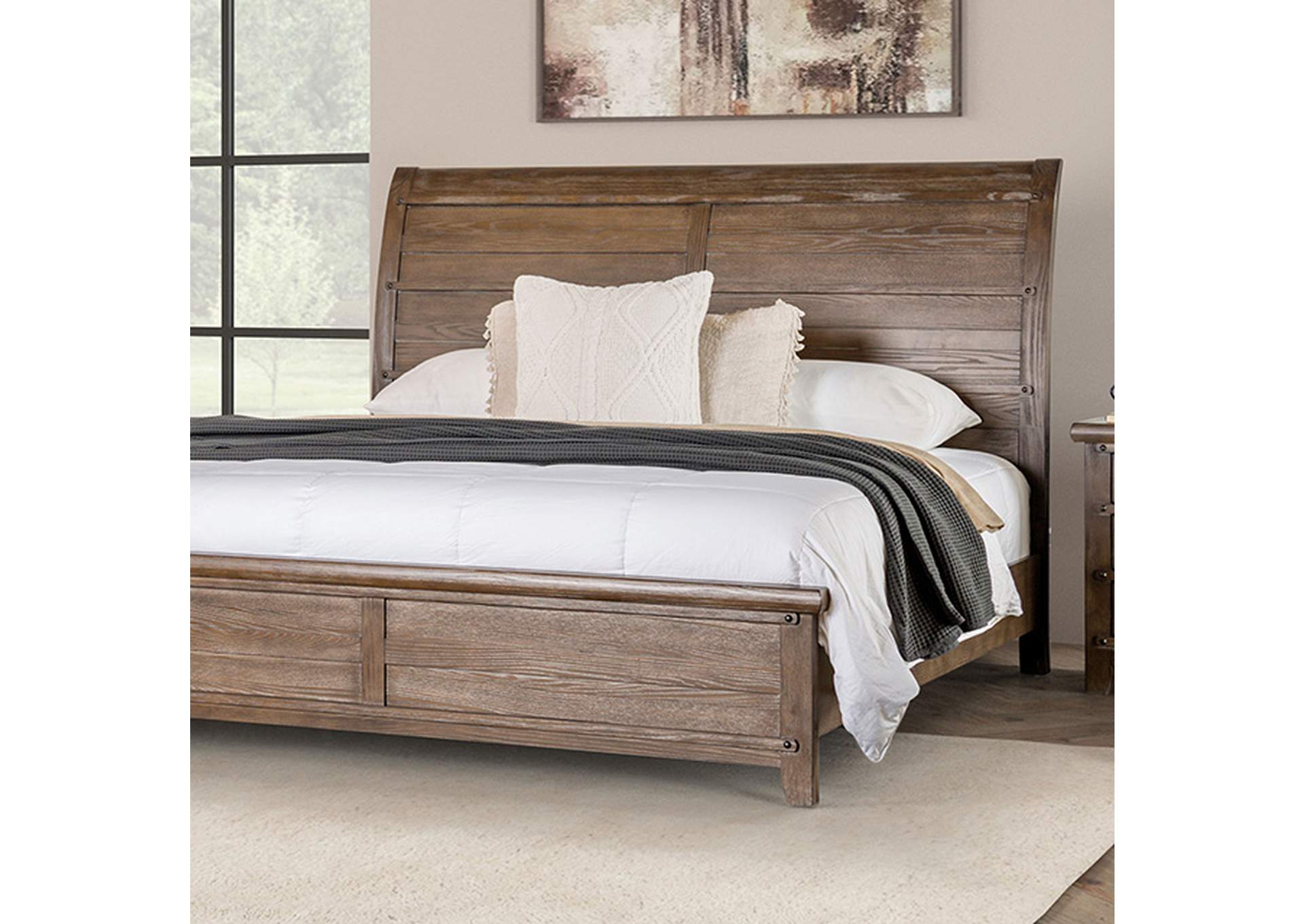 Merthyr Bed,Furniture of America