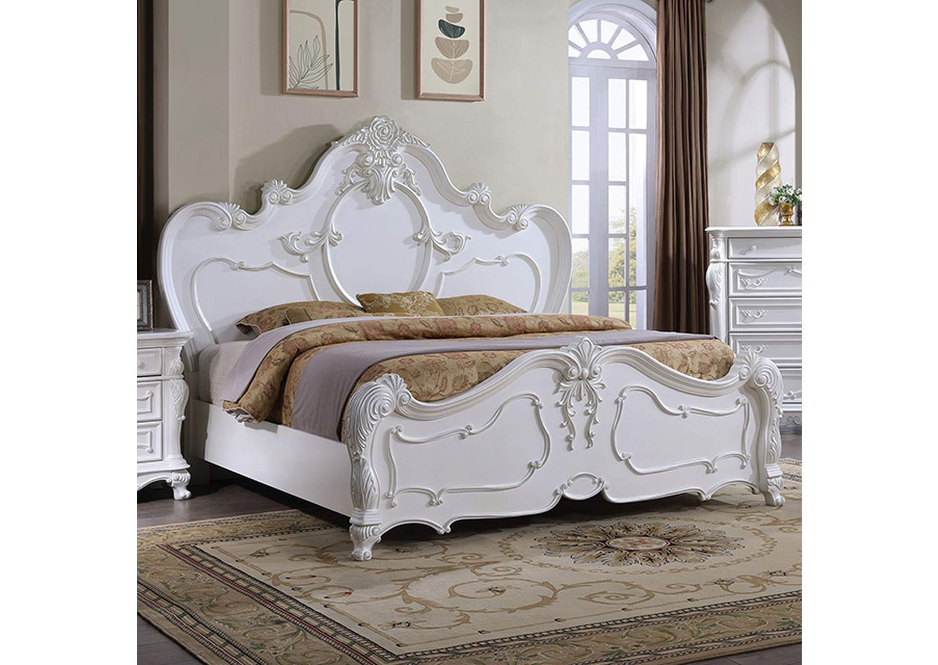 Roselli Bed,Furniture of America