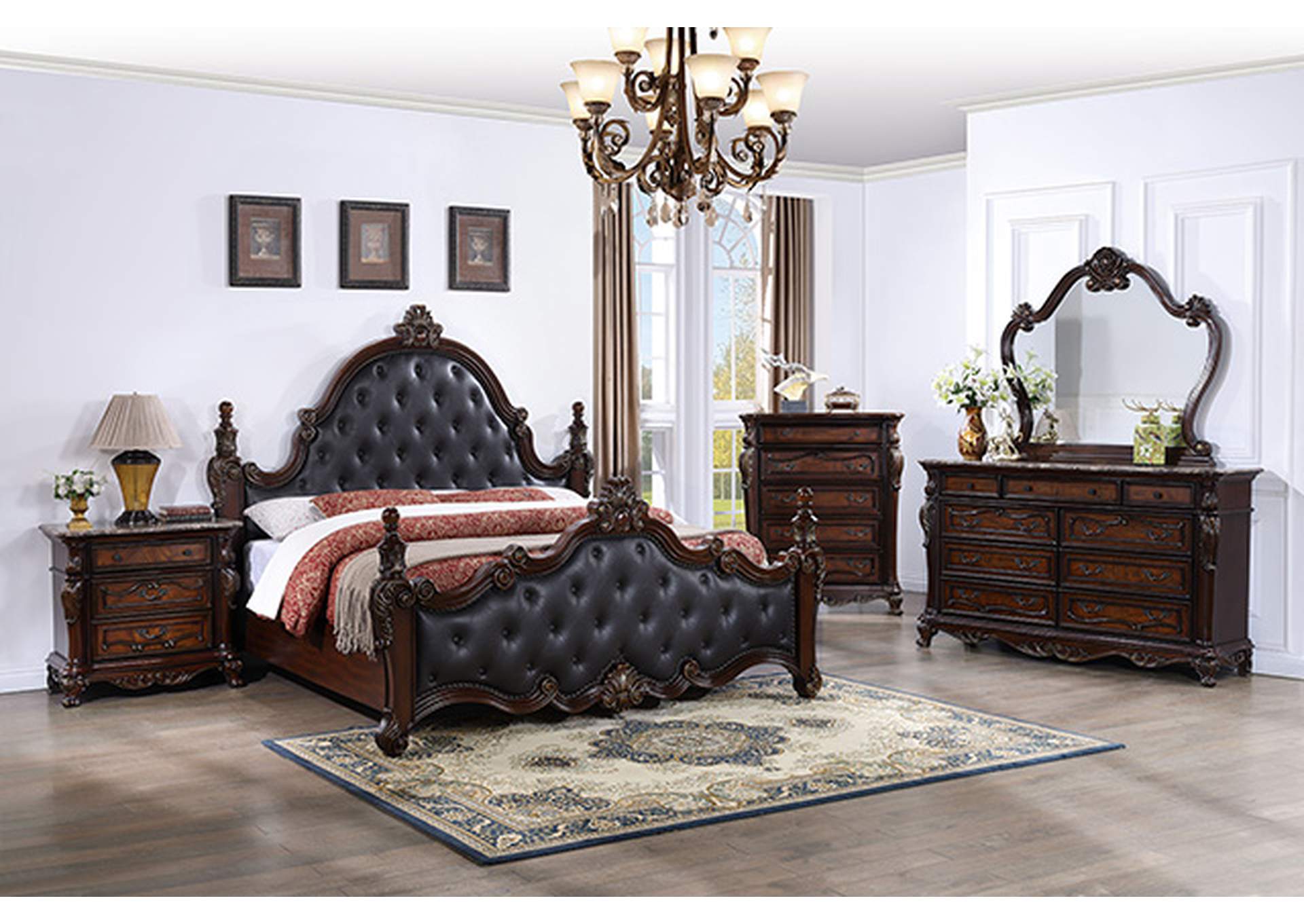 Cremona Queen Bed,Furniture of America