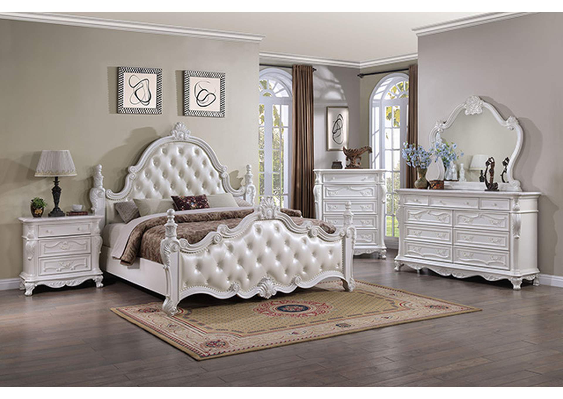 Cremona Bed,Furniture of America