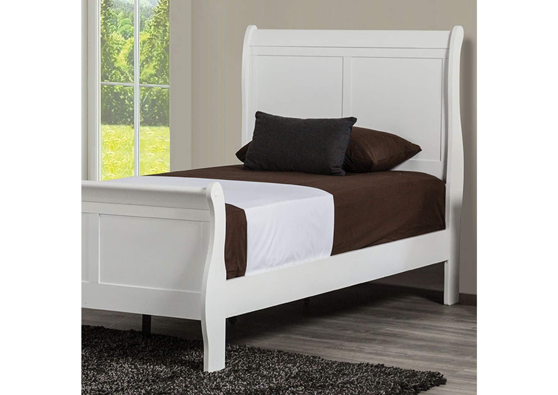 Louis Philippe Twin Bed,Furniture of America