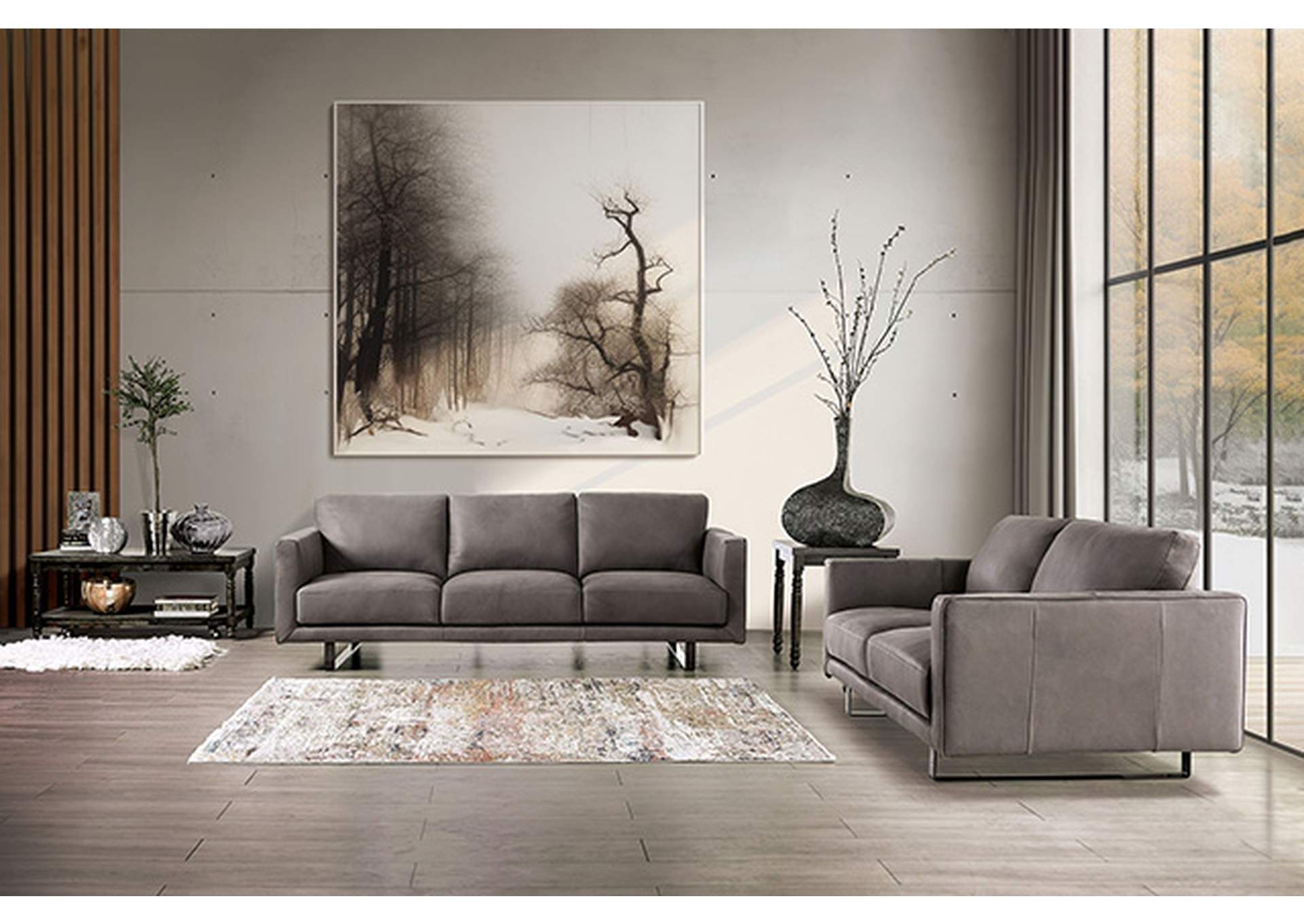 Mezzanotte Sofa,Furniture of America