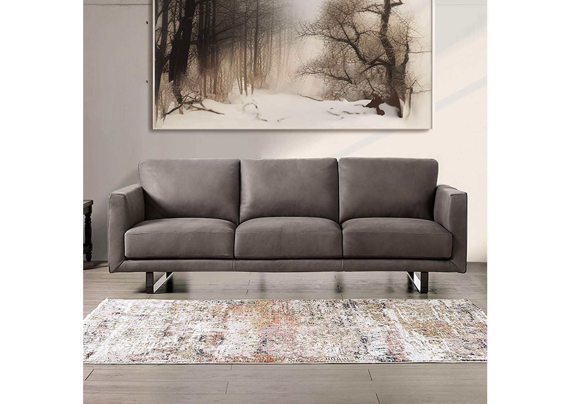 Mezzanotte Sofa,Furniture of America