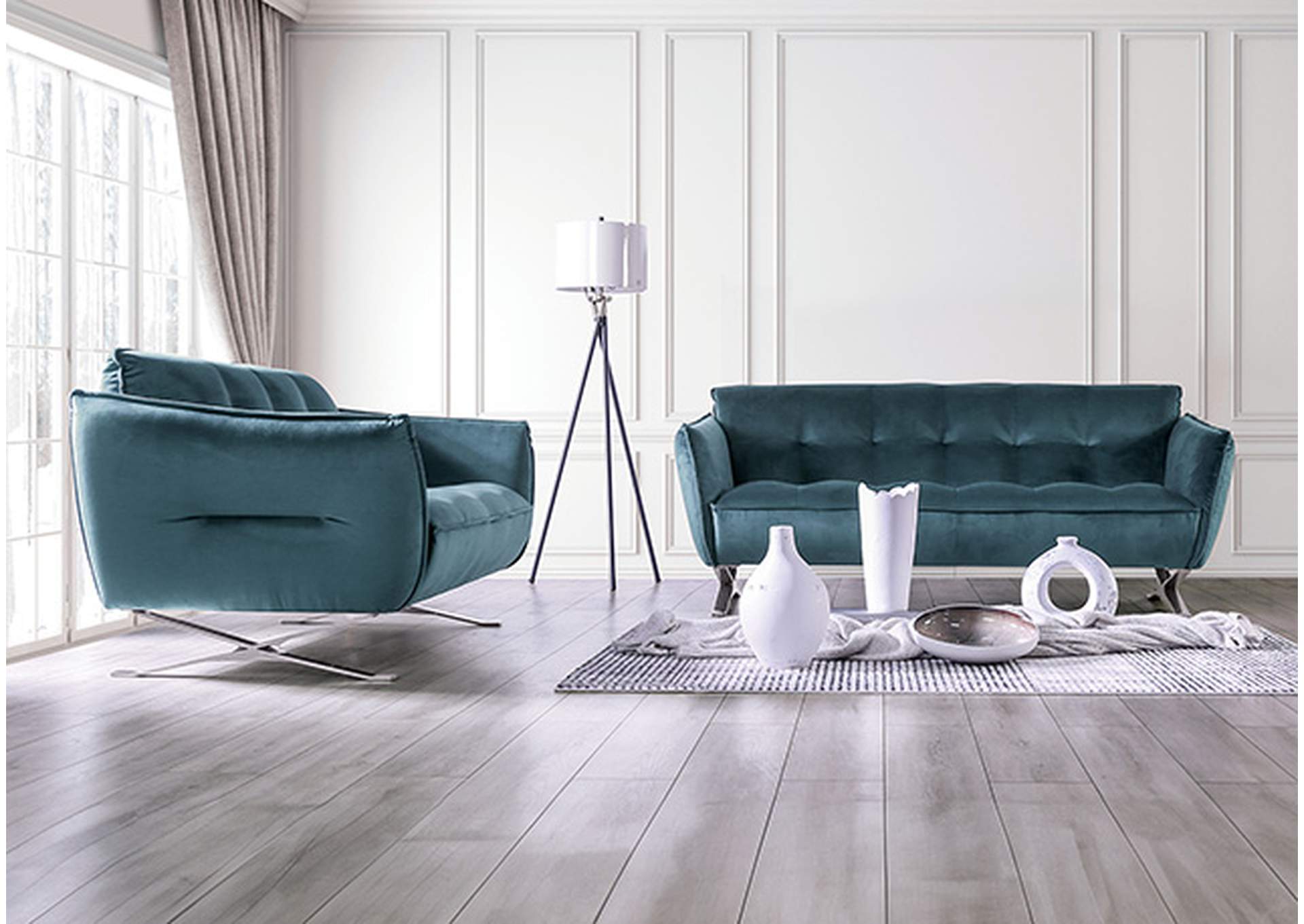 Civellutino Chair,Furniture of America