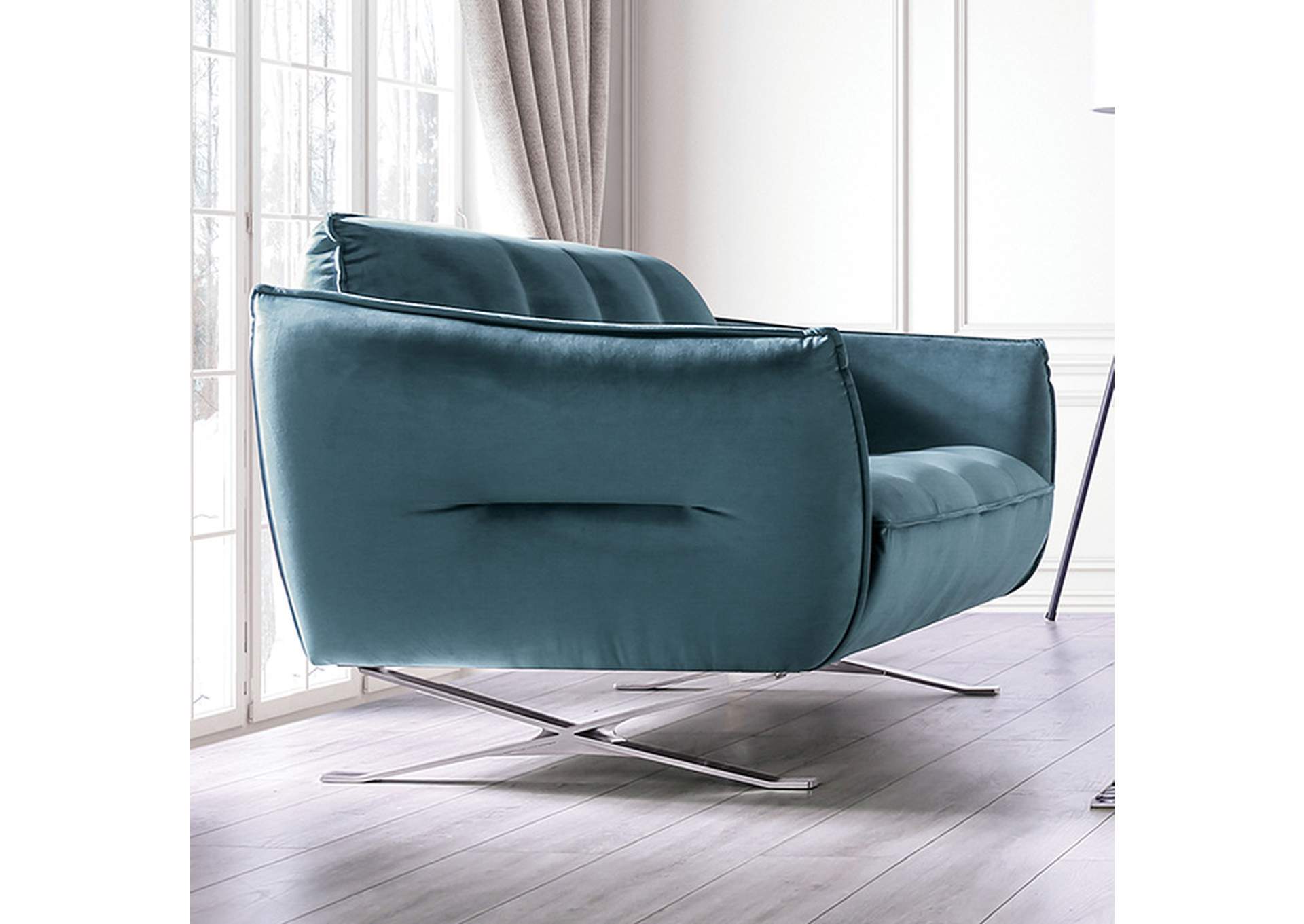Civellutino Loveseat,Furniture of America