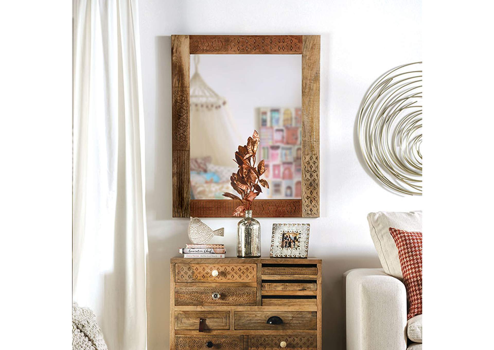 Blanchefleur Mirror,Furniture of America