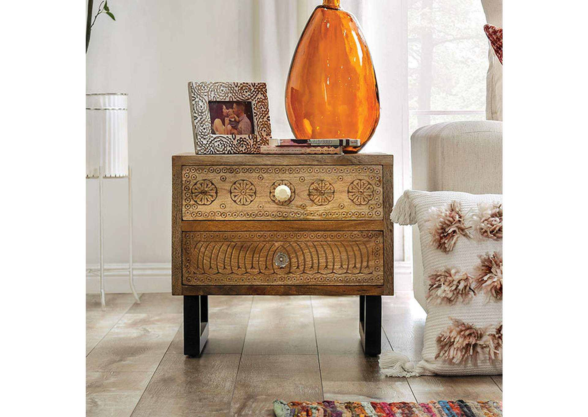 Blanchefleur Night Stand,Furniture of America