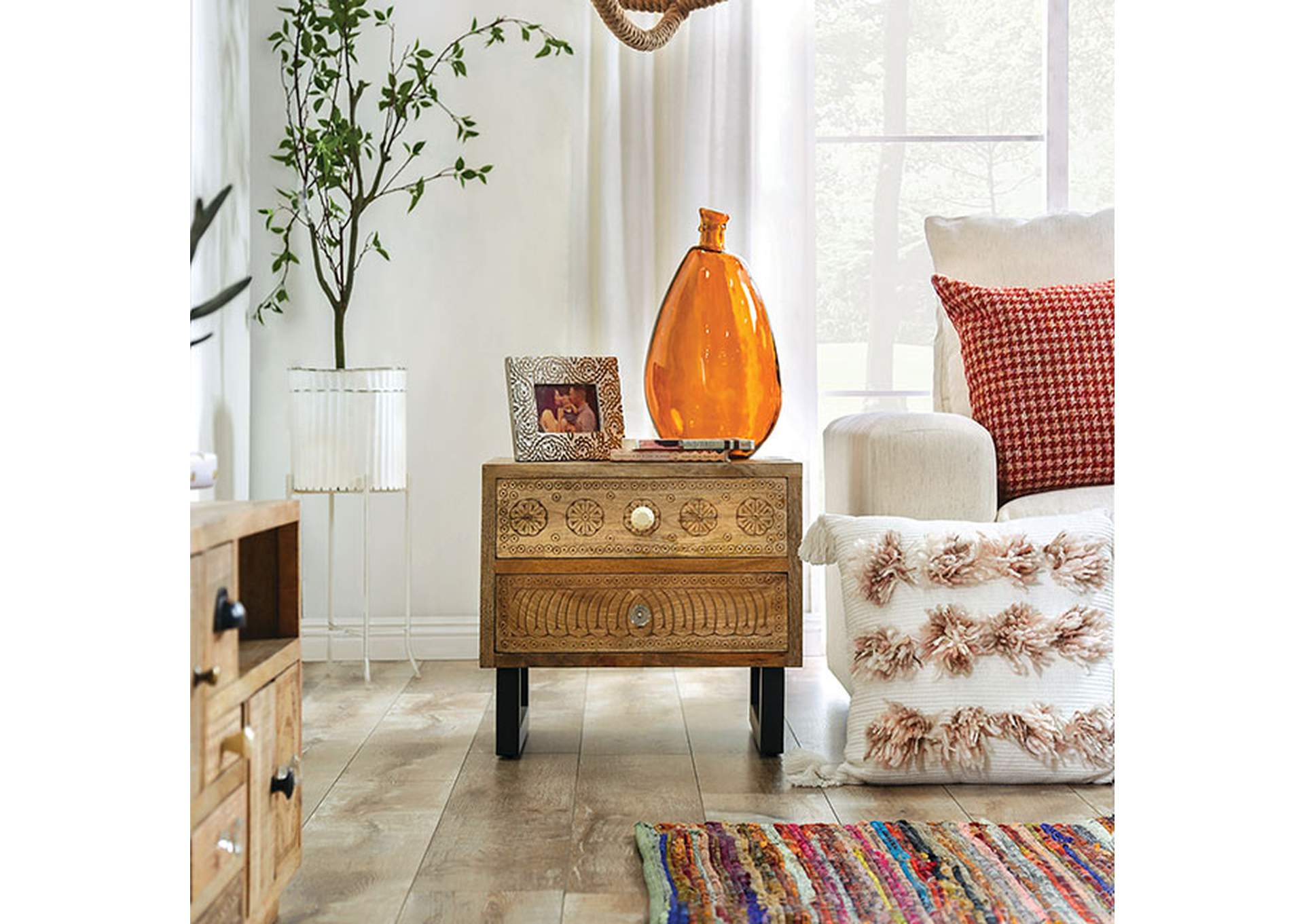 Blanchefleur Night Stand,Furniture of America