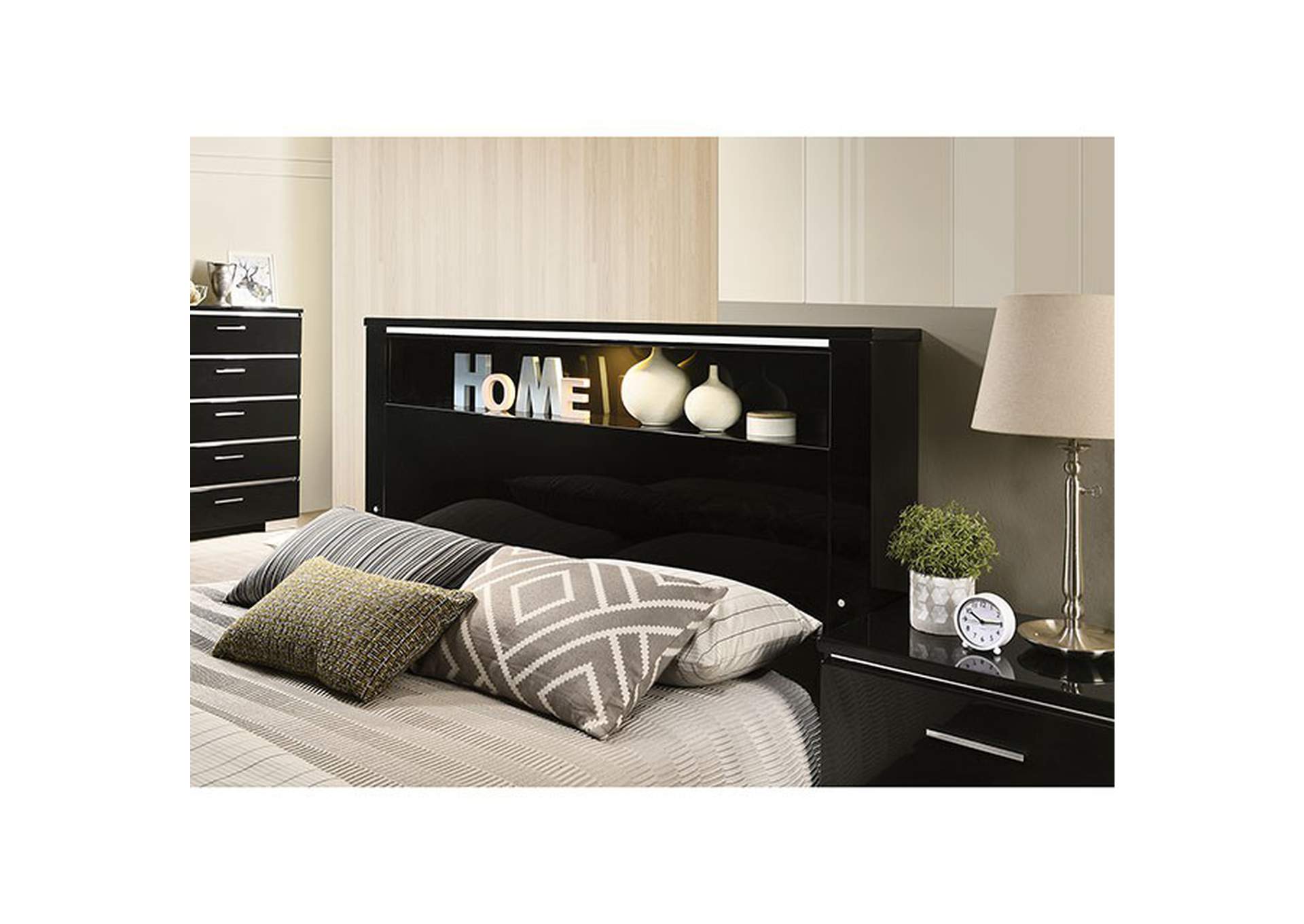 Carlie Cal.King Bed,Furniture of America