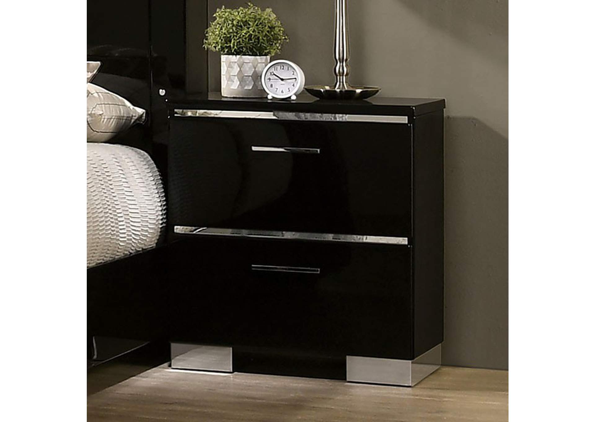 Carlie Night Stand,Furniture of America