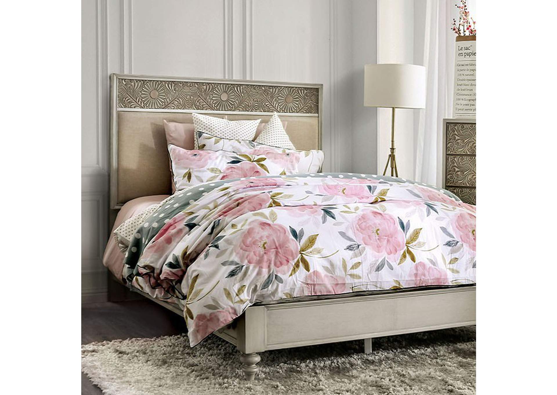 Jakarta Cal.King Bed,Furniture of America