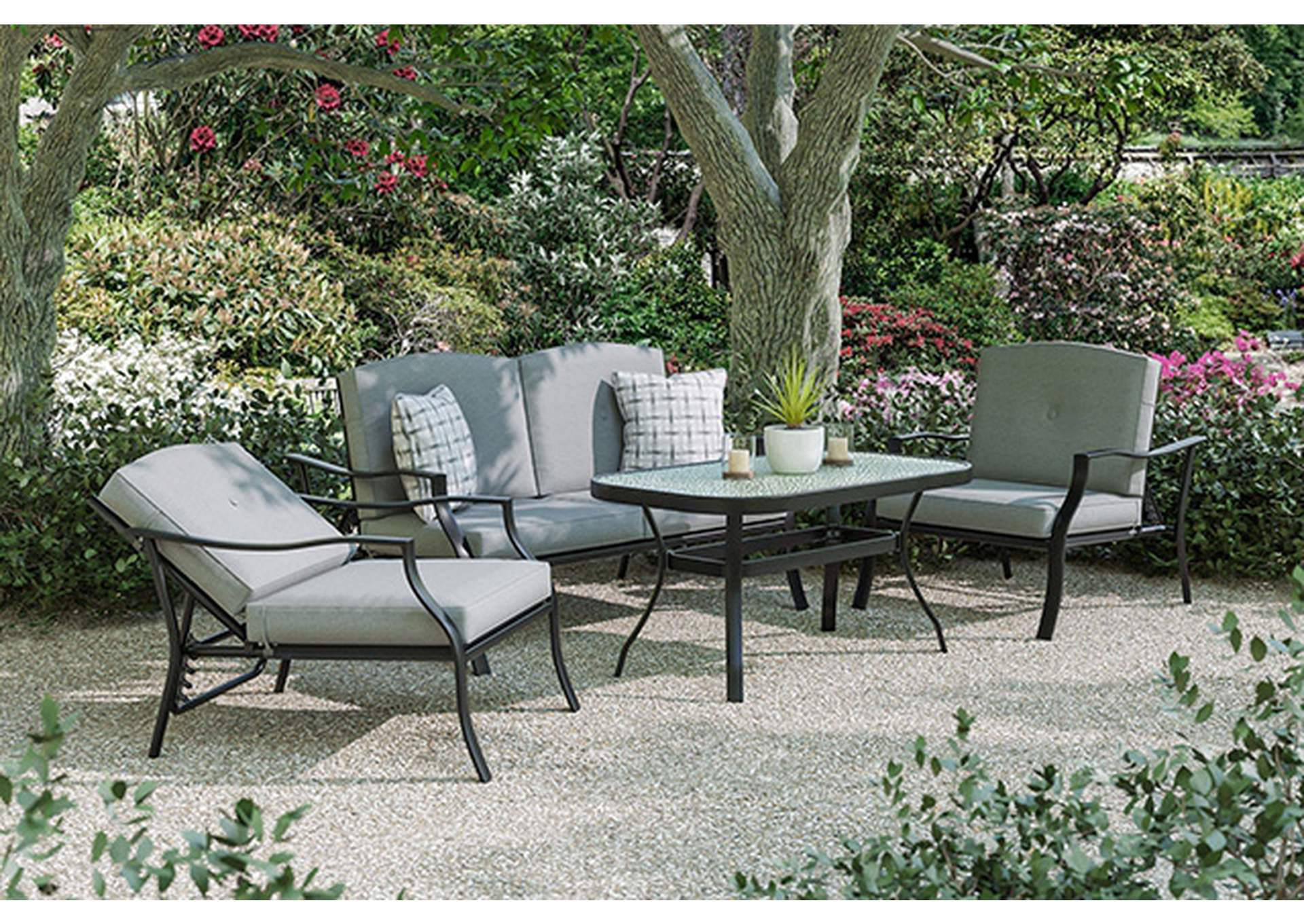 Adele 5 Pc. Conversation Set w/ Adjustable Chairs,Furniture of America